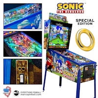 SONIC THE HEDGEHOG SPECIAL EDITION (Jersey Jack) ) Pinball Machine