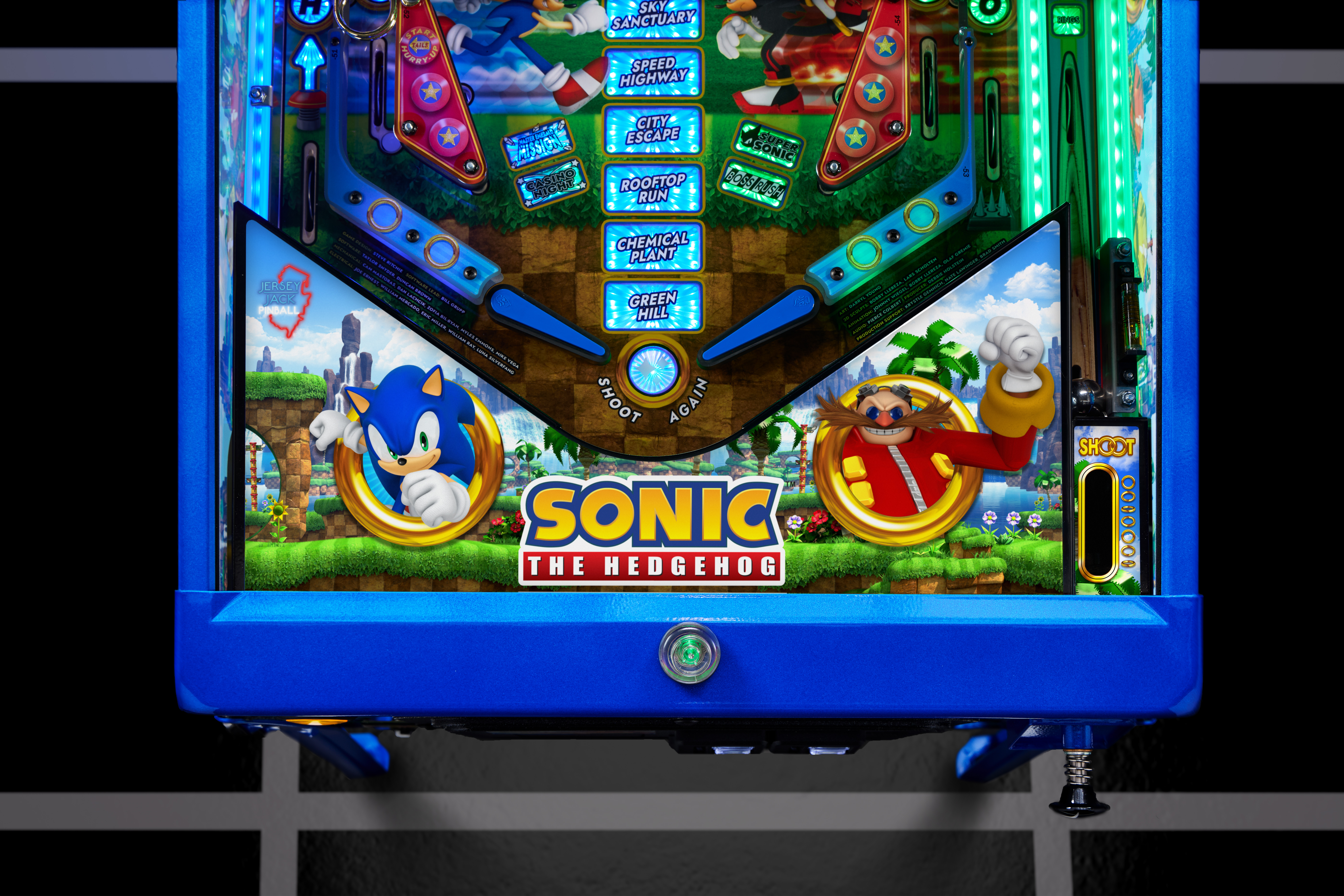 SONIC THE HEDGEHOG SPECIAL EDITION (Jersey Jack) ) Pinball Machine