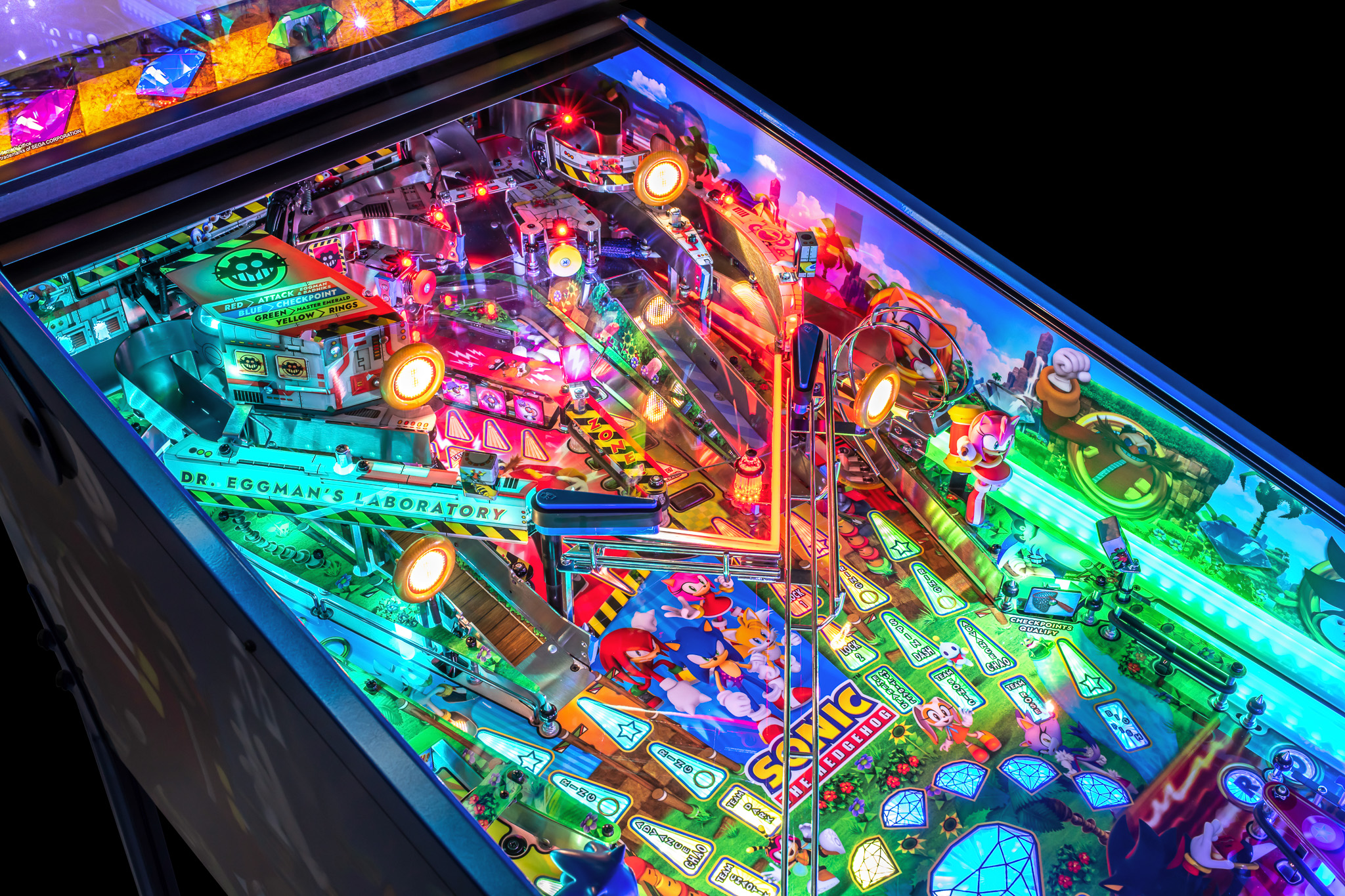 SONIC THE HEDGEHOG SPECIAL EDITION (Jersey Jack) ) Pinball Machine