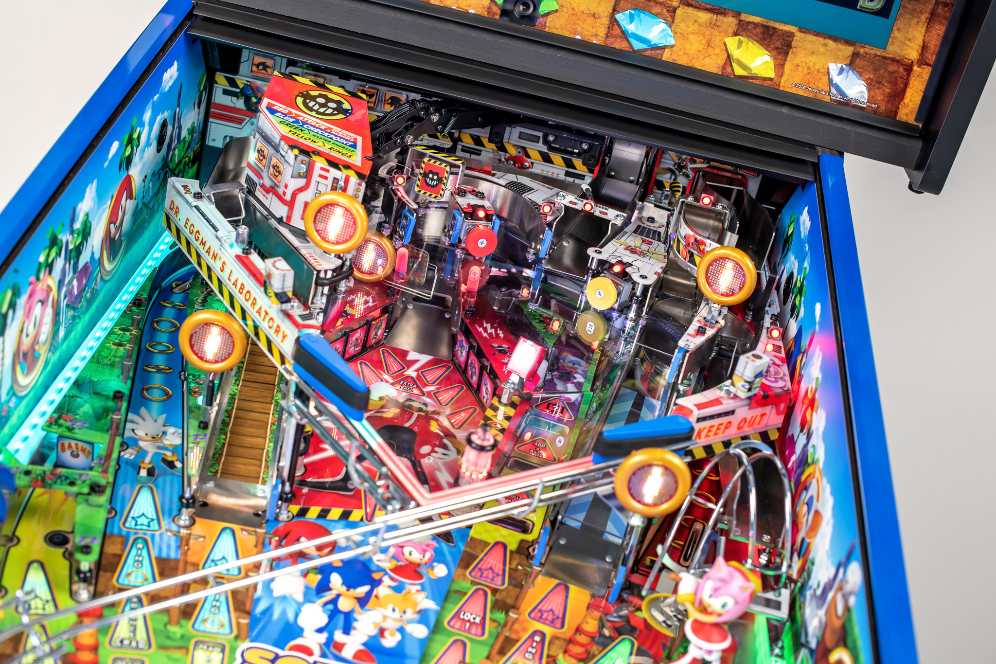 SONIC THE HEDGEHOG SPECIAL EDITION (Jersey Jack) ) Pinball Machine