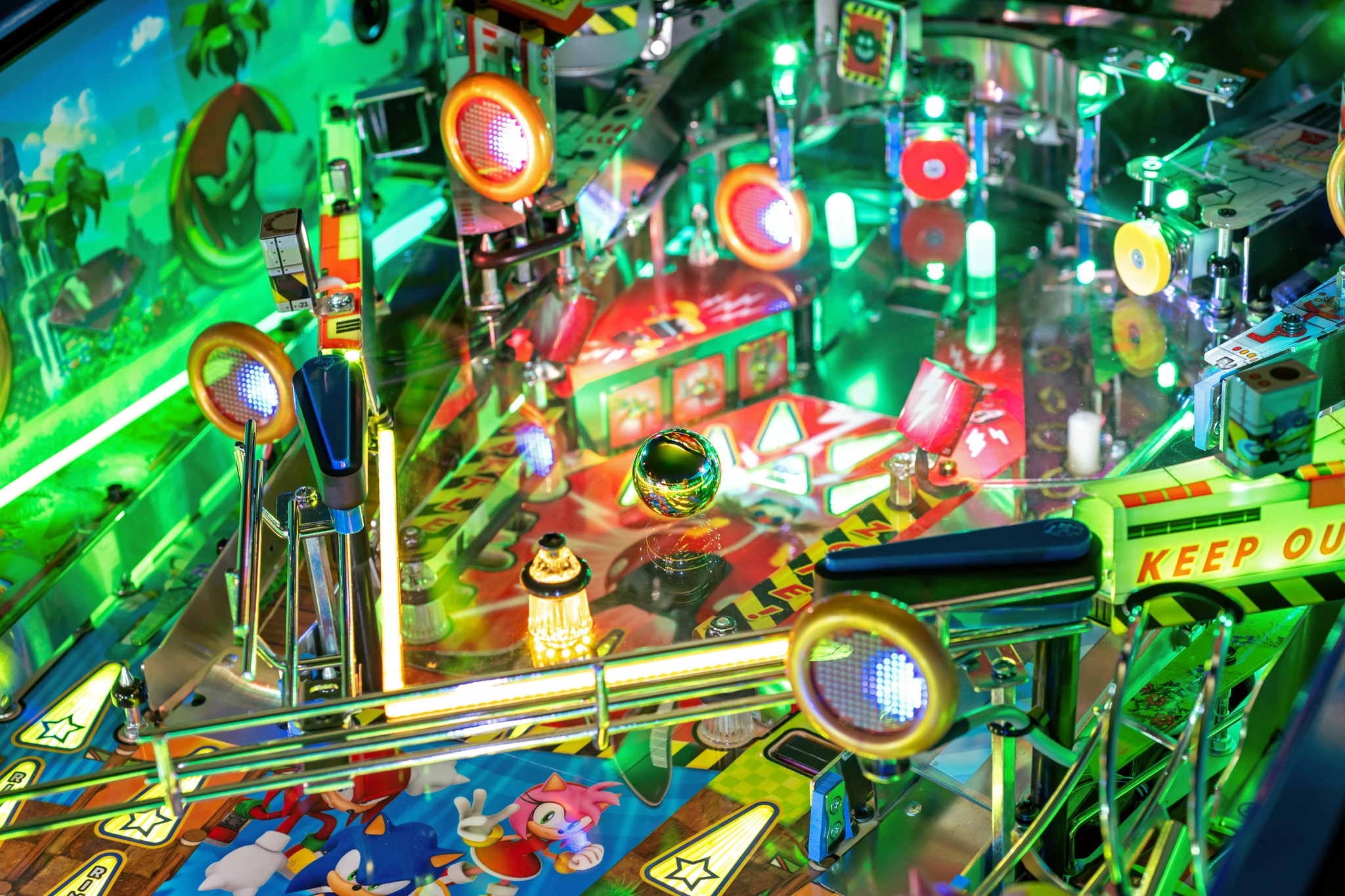SONIC THE HEDGEHOG SPECIAL EDITION (Jersey Jack) ) Pinball Machine