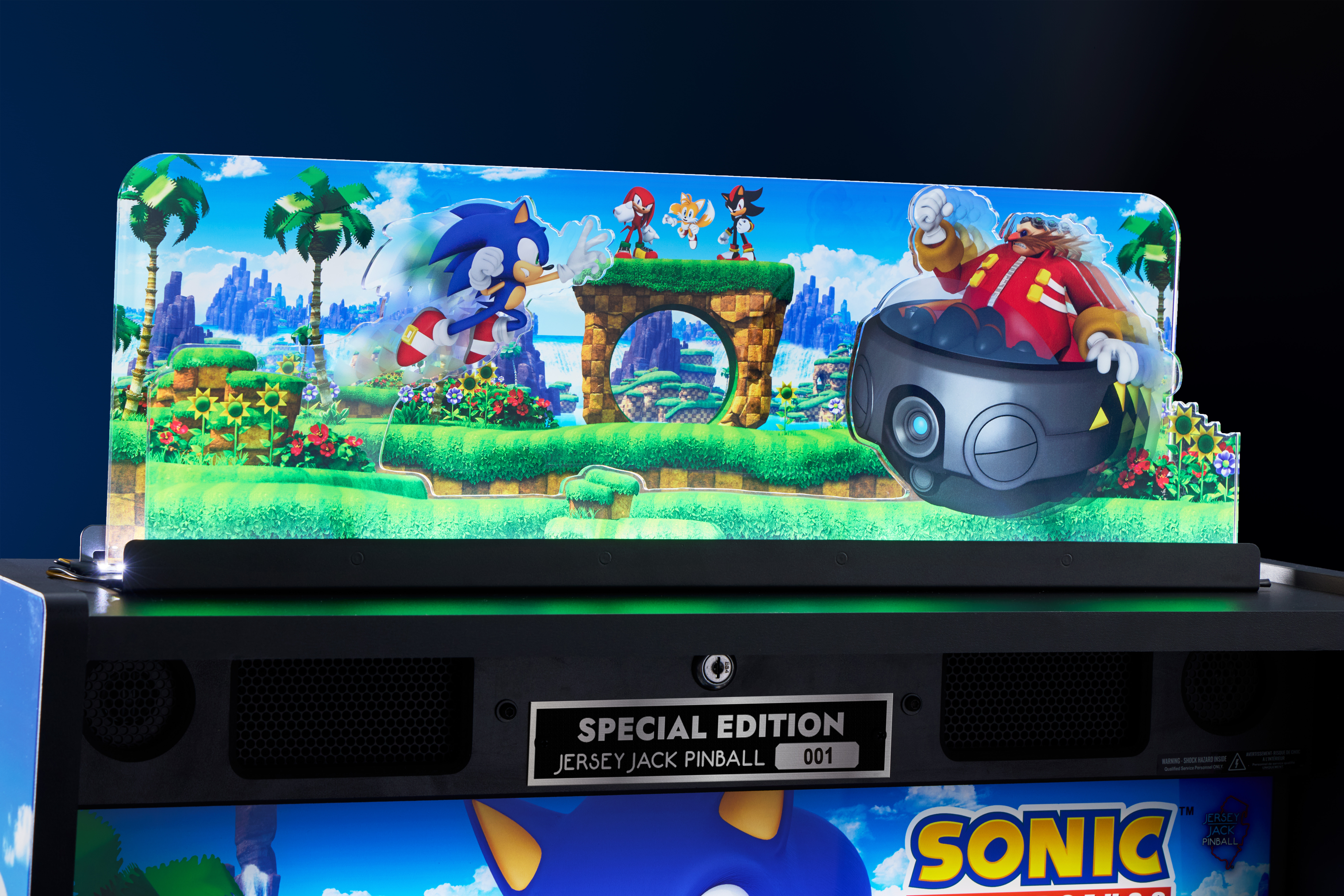 SONIC THE HEDGEHOG SPECIAL EDITION (Jersey Jack) ) Pinball Machine