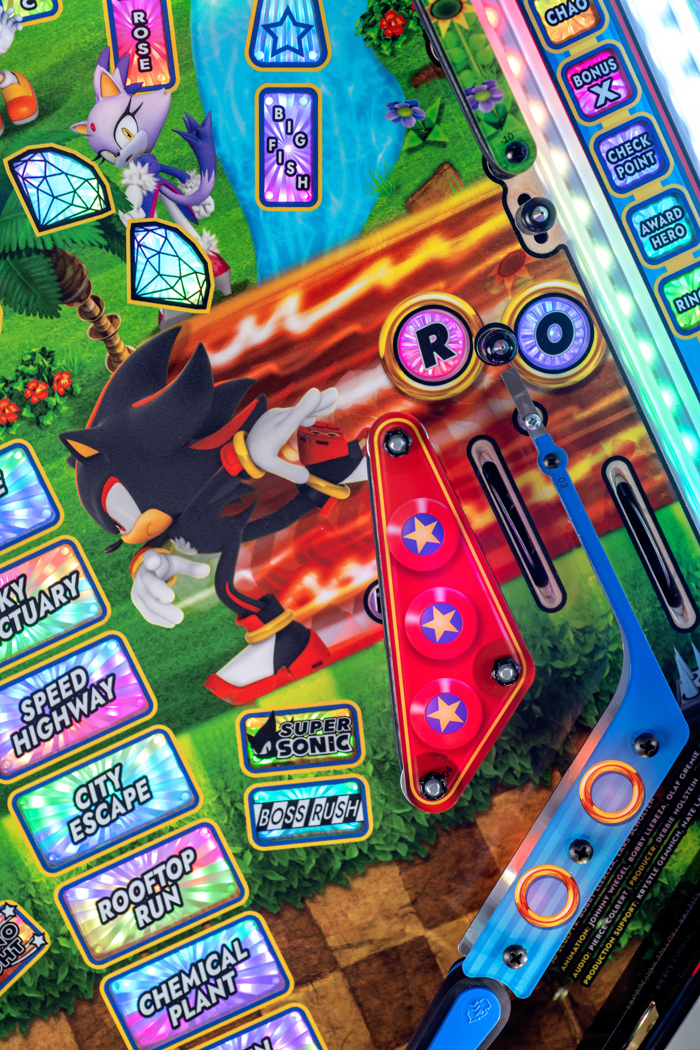 SONIC THE HEDGEHOG ARCADE EDITION (JJersey Jack) ) Pinball Machine