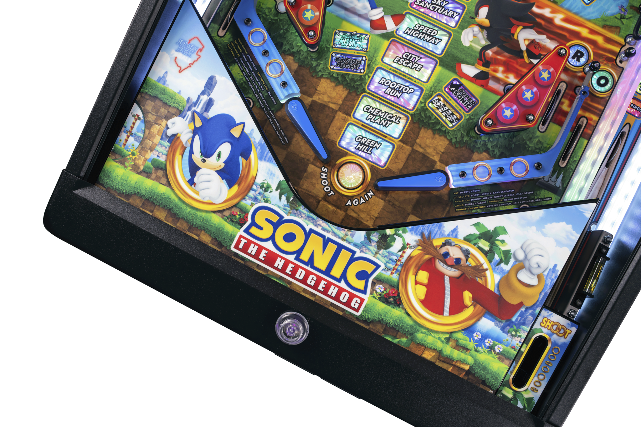 SONIC THE HEDGEHOG ARCADE EDITION (JJersey Jack) ) Pinball Machine