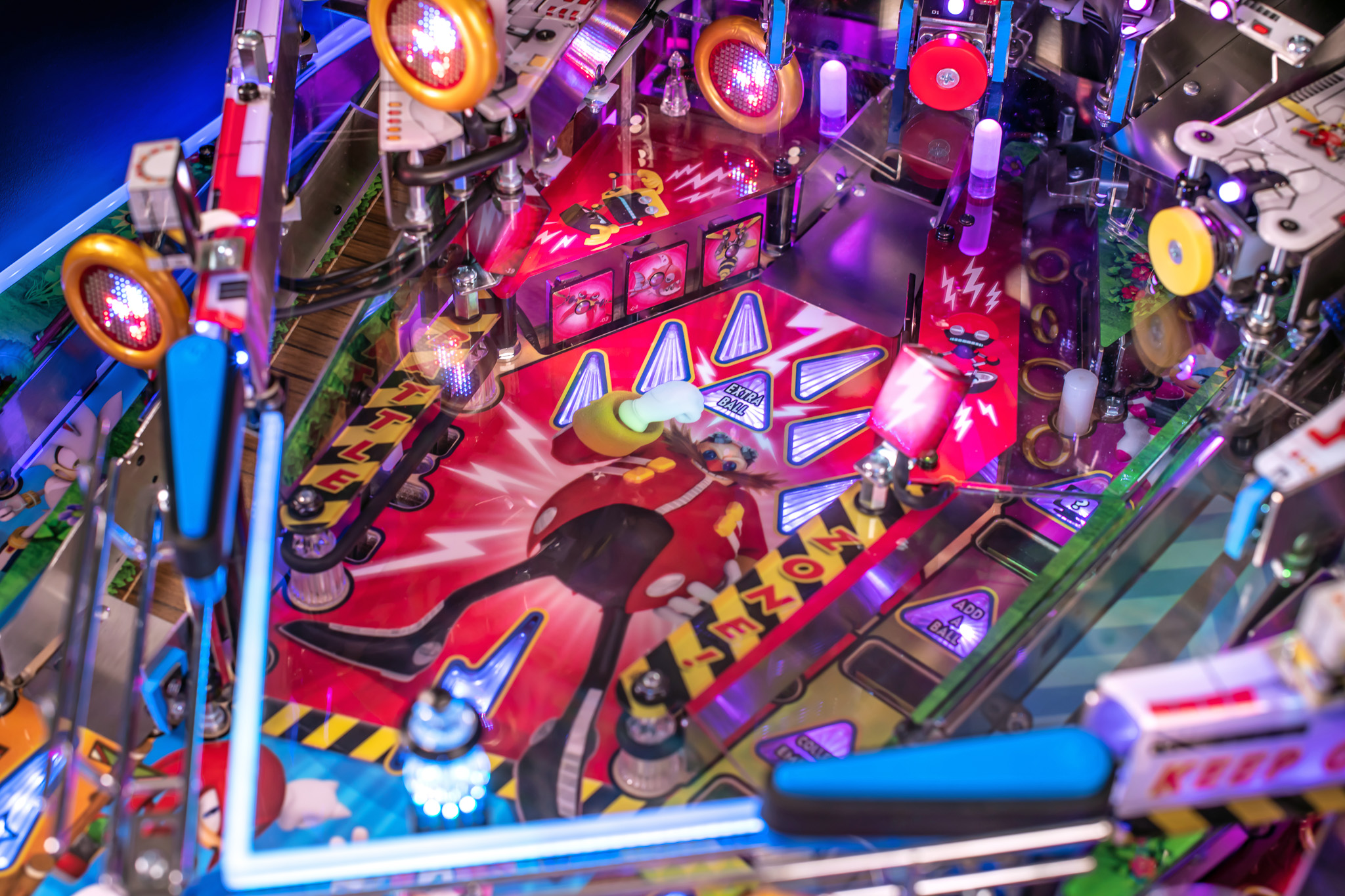 SONIC THE HEDGEHOG ARCADE EDITION (JJersey Jack) ) Pinball Machine