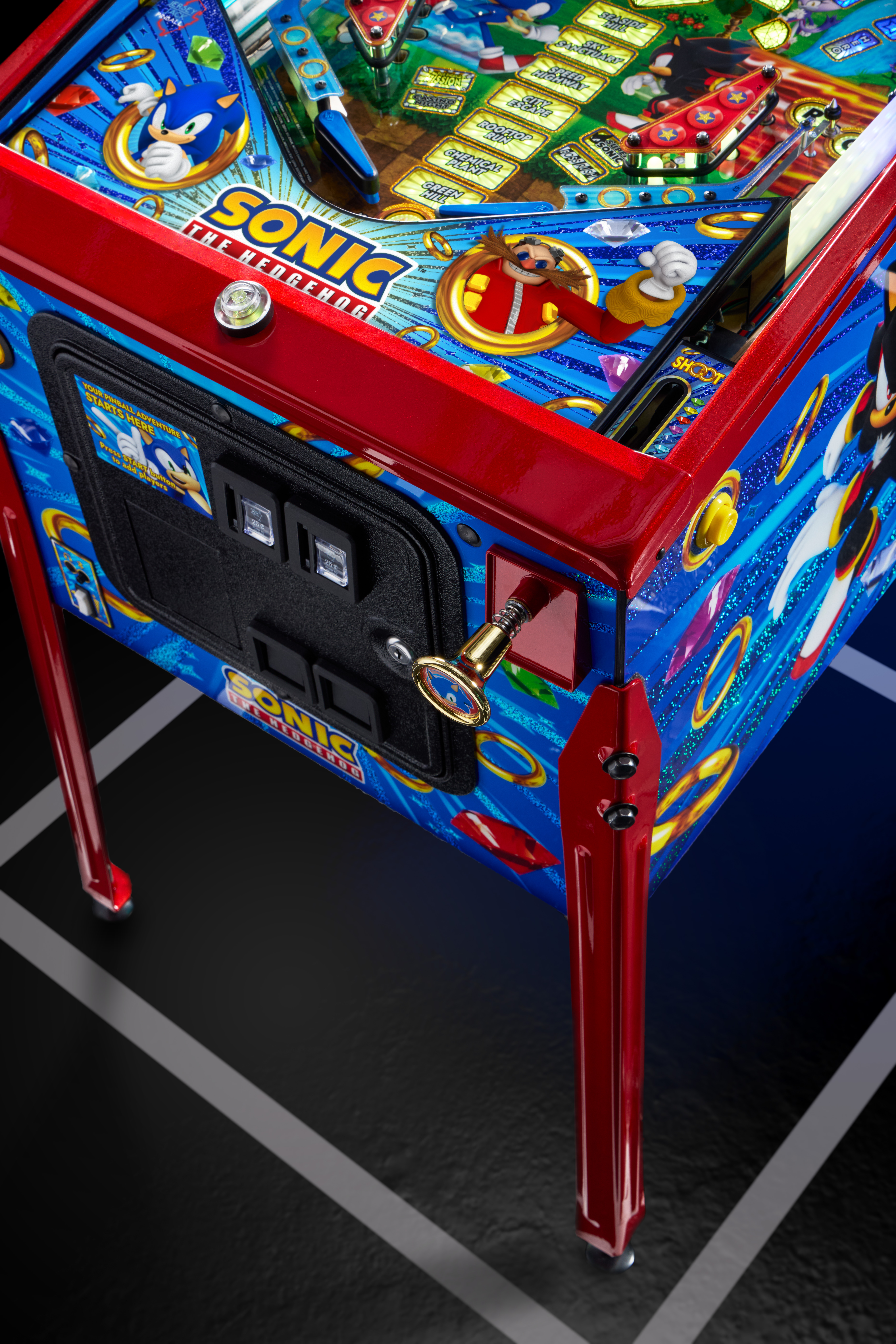 SONIC THE HEDGEHOG COLLECTOR'S EDITION (Jersey Jack) Pinball Machine