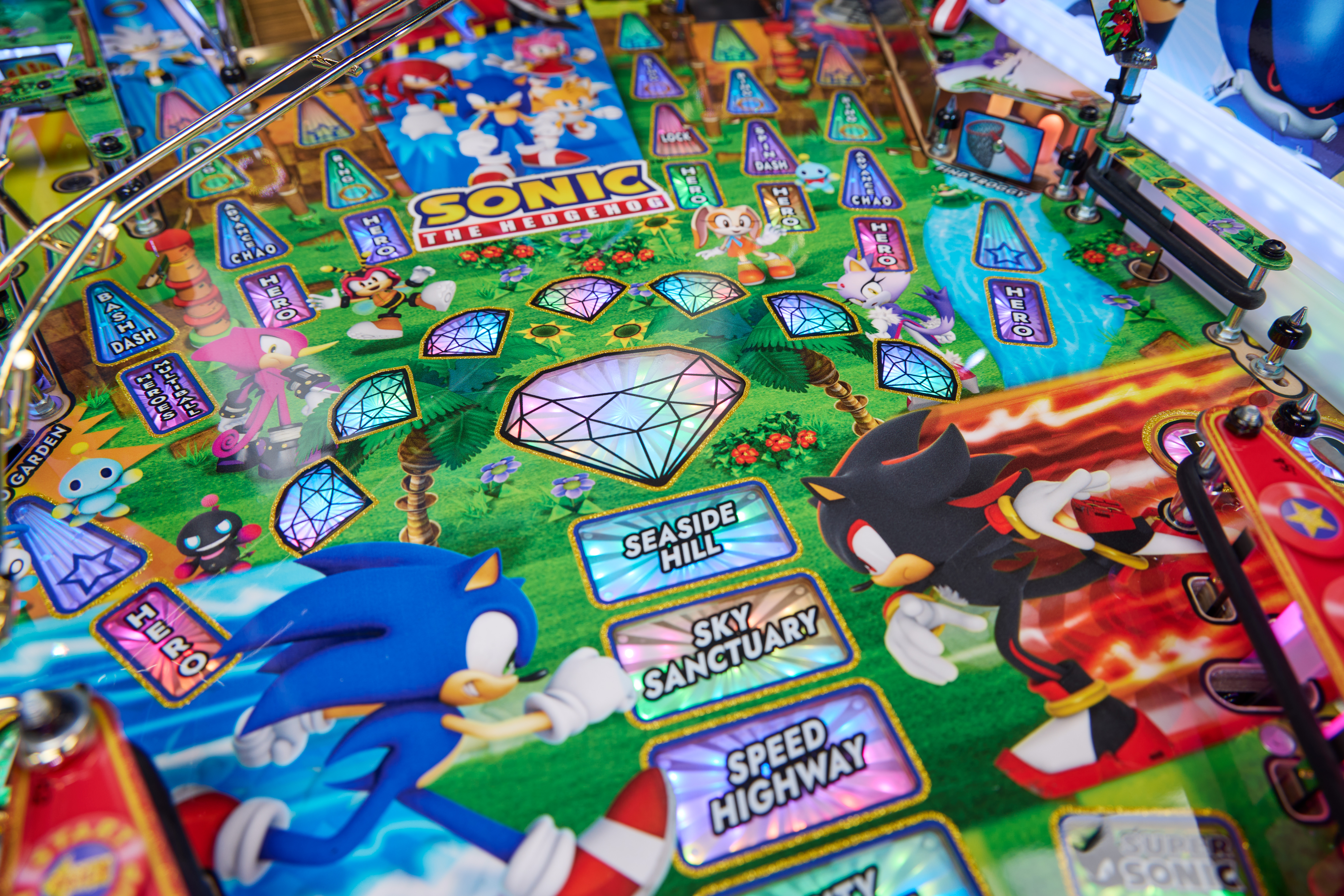 SONIC THE HEDGEHOG COLLECTOR'S EDITION (Jersey Jack) Pinball Machine