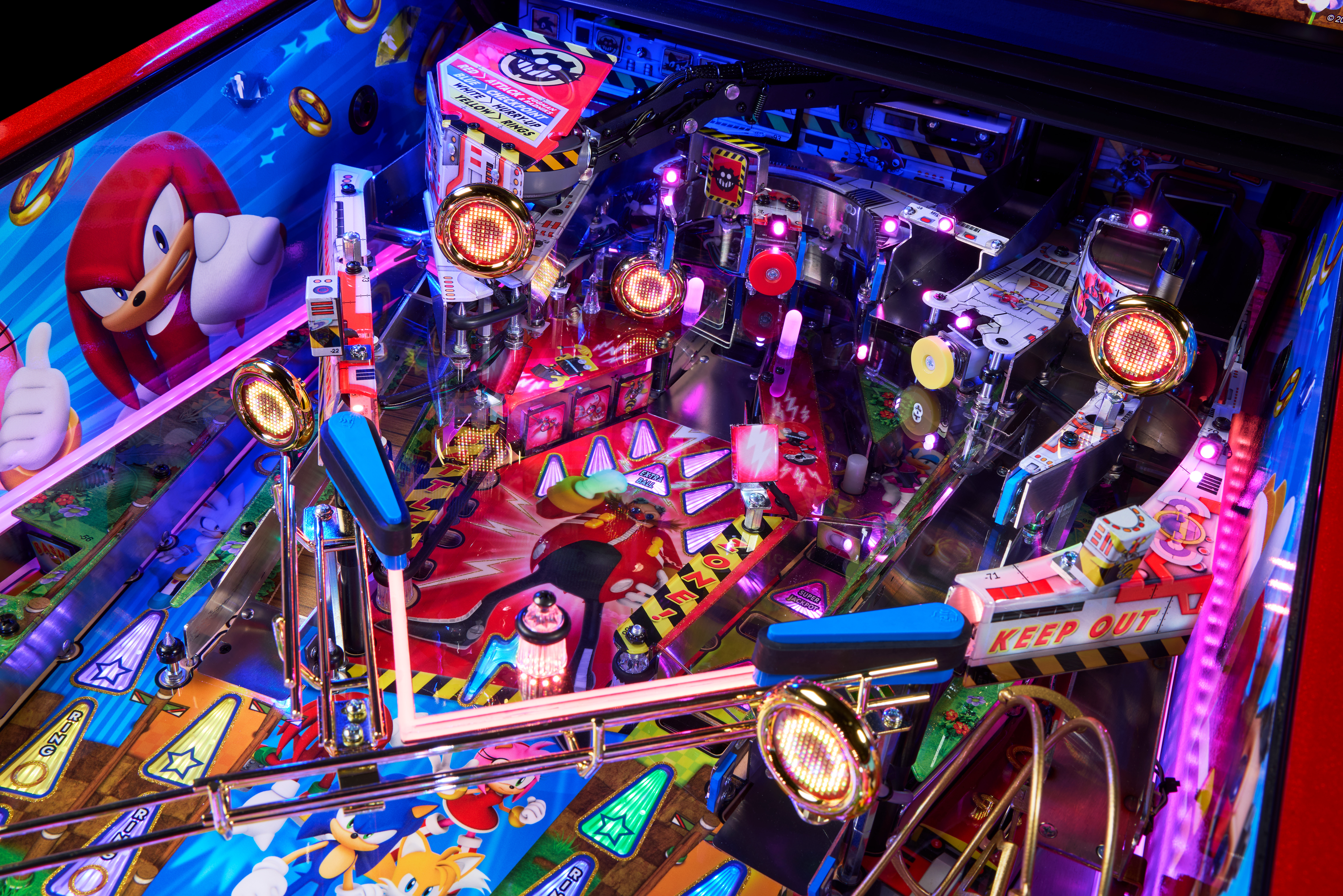 SONIC THE HEDGEHOG COLLECTOR'S EDITION (Jersey Jack) Pinball Machine