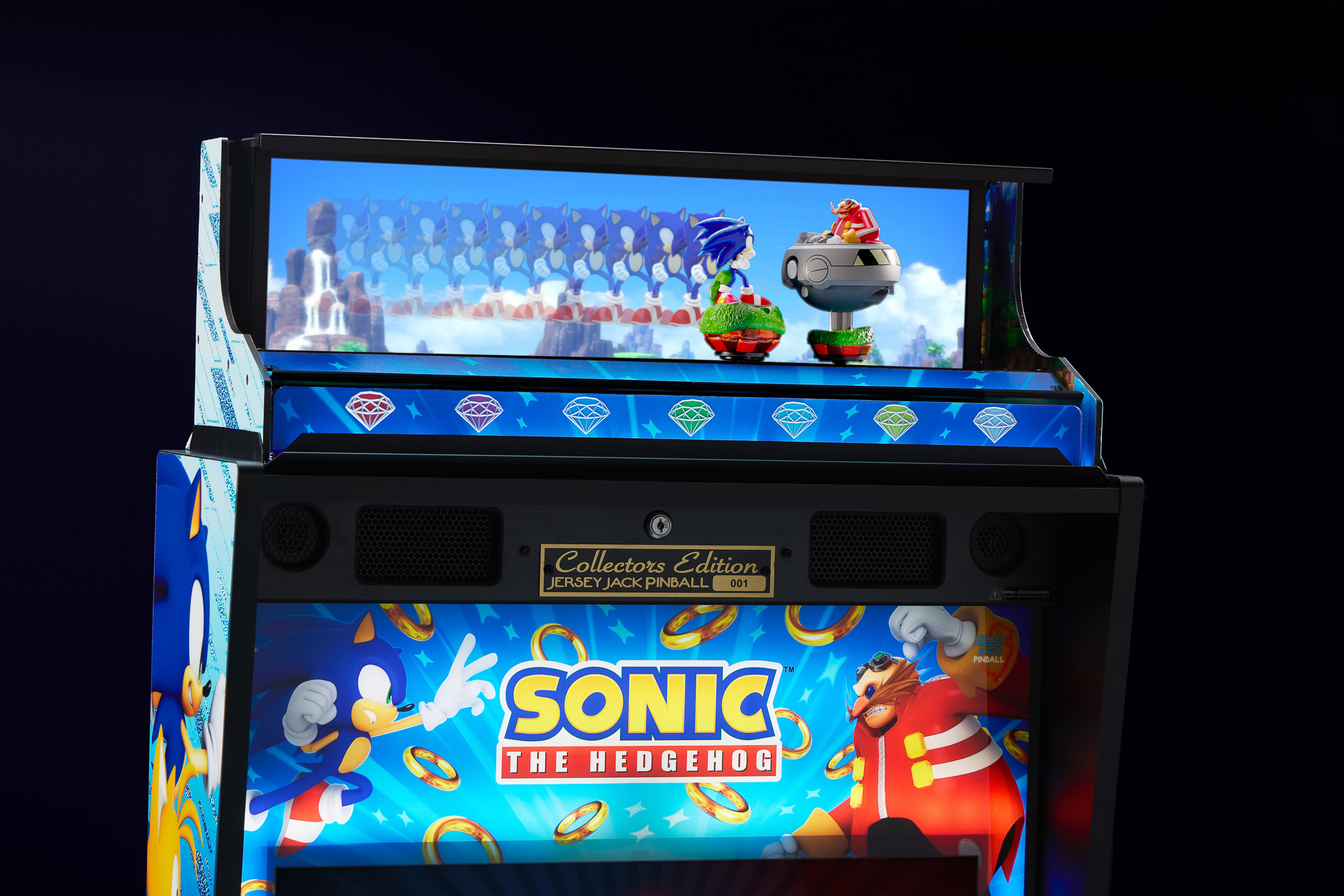 SONIC THE HEDGEHOG COLLECTOR'S EDITION (Jersey Jack) Pinball Machine