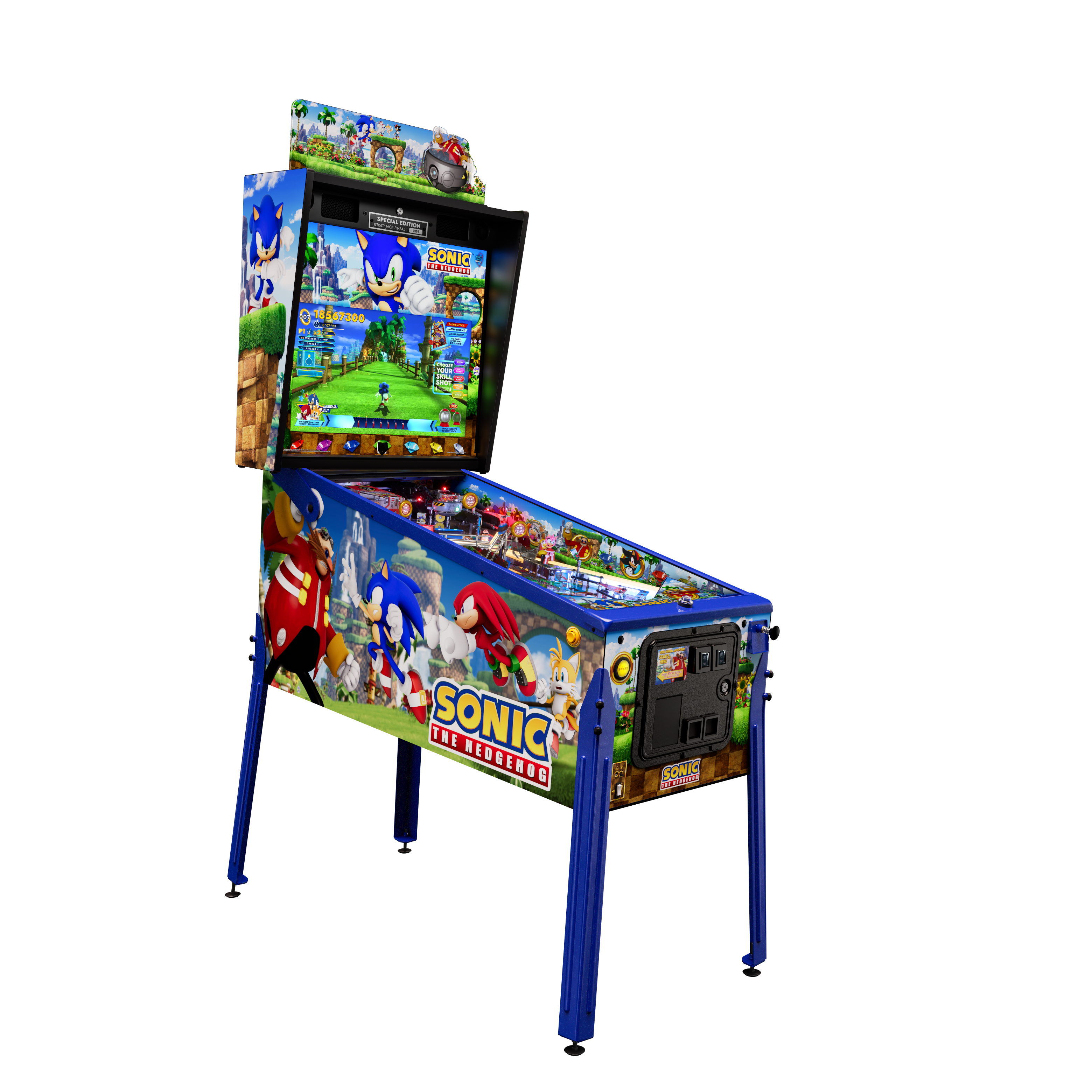 SONIC THE HEDGEHOG SPECIAL EDITION (Jersey Jack) ) Pinball Machine