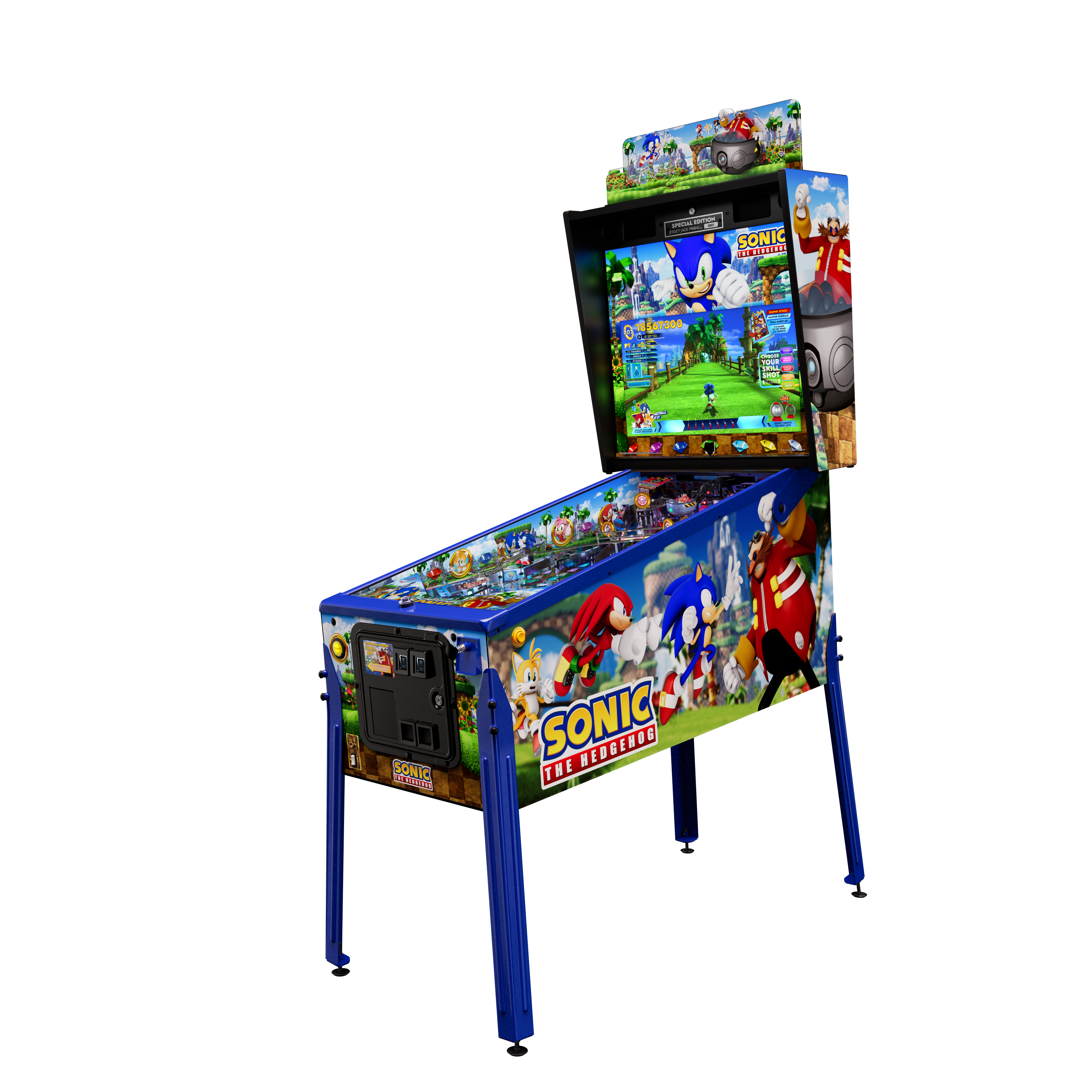 SONIC THE HEDGEHOG SPECIAL EDITION (Jersey Jack) ) Pinball Machine