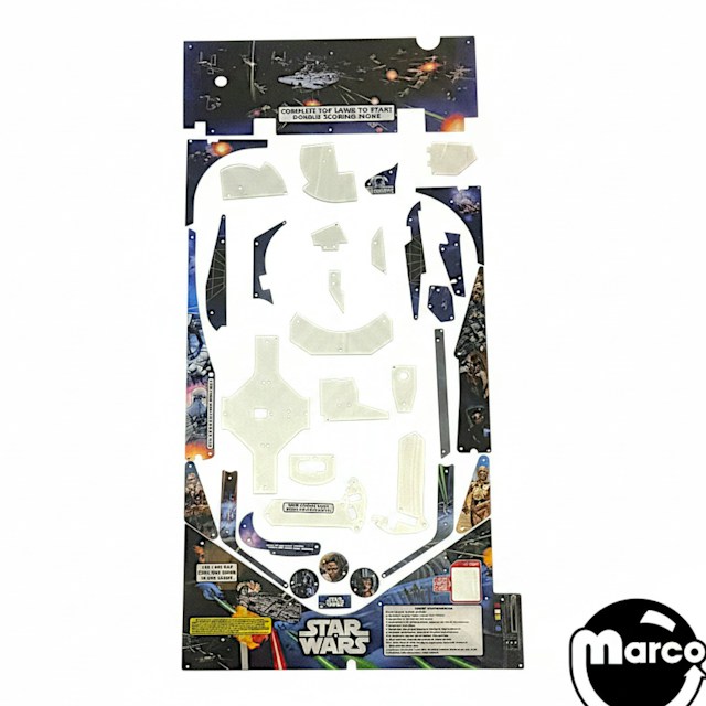 STAR WARS HOME PIN PLUS (Stern) Plastic Kit