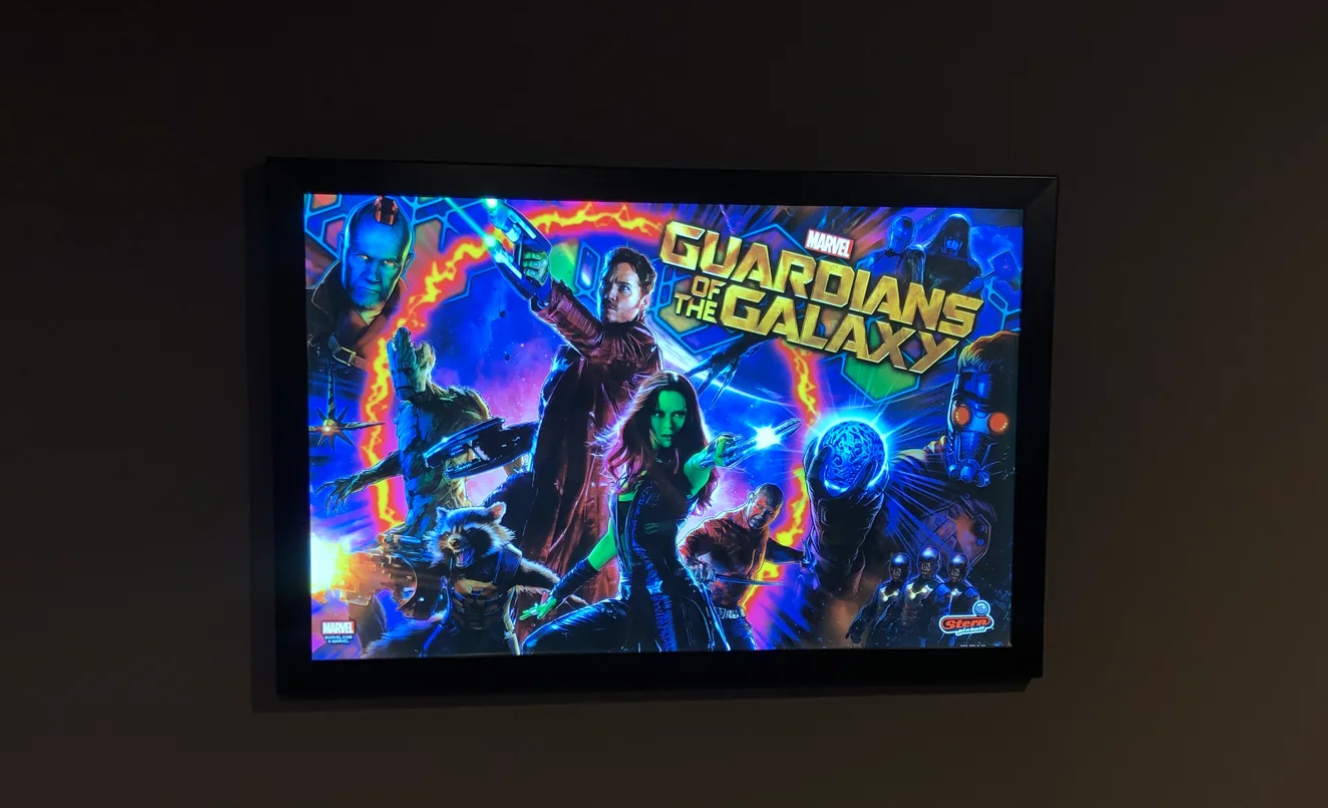 Lit Frames RGBW Translite Display Frame - STERN SPIKE 2 & 3