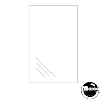 Glass playfield 27.5 x 43 x3/16' Bally Wide