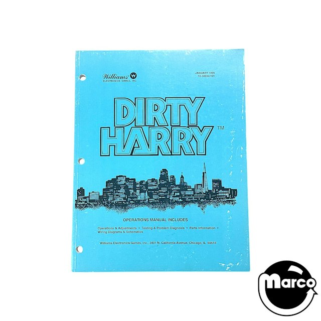 DIRTY HARRY (Williams) Manual