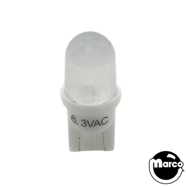 Magenta White Frosted ECONOMY LED wedge base 555