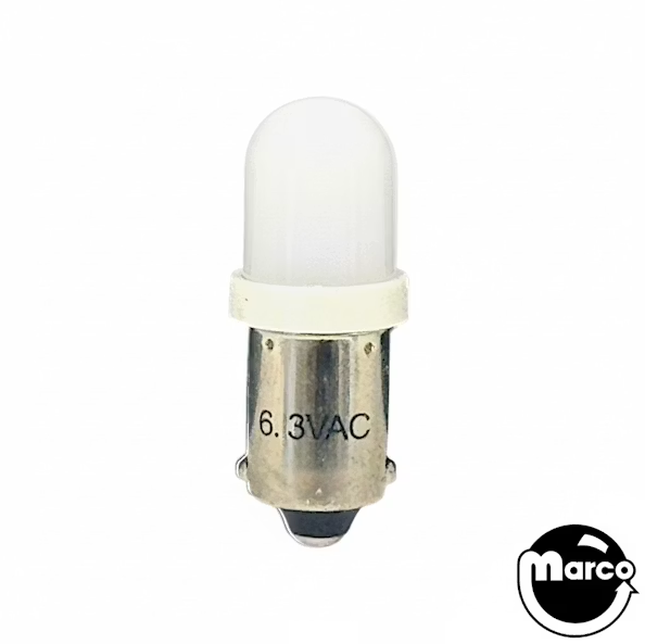 Magenta White Frosted ECONOMY LED bayonet base 44/47