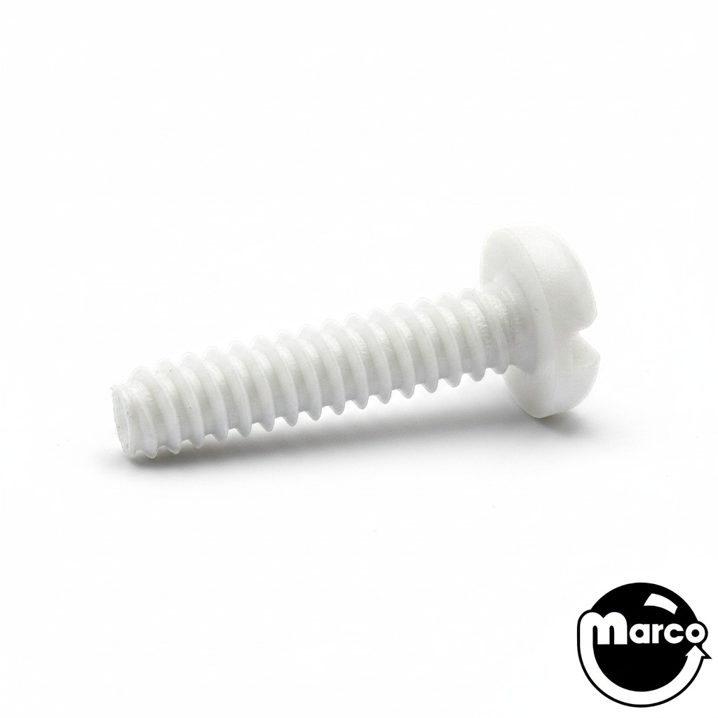 4-40 X 1/2 in PPH PLST Screw 93135A276 WHITE