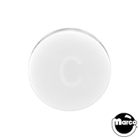 Insert - Circle 1 inch WHITE