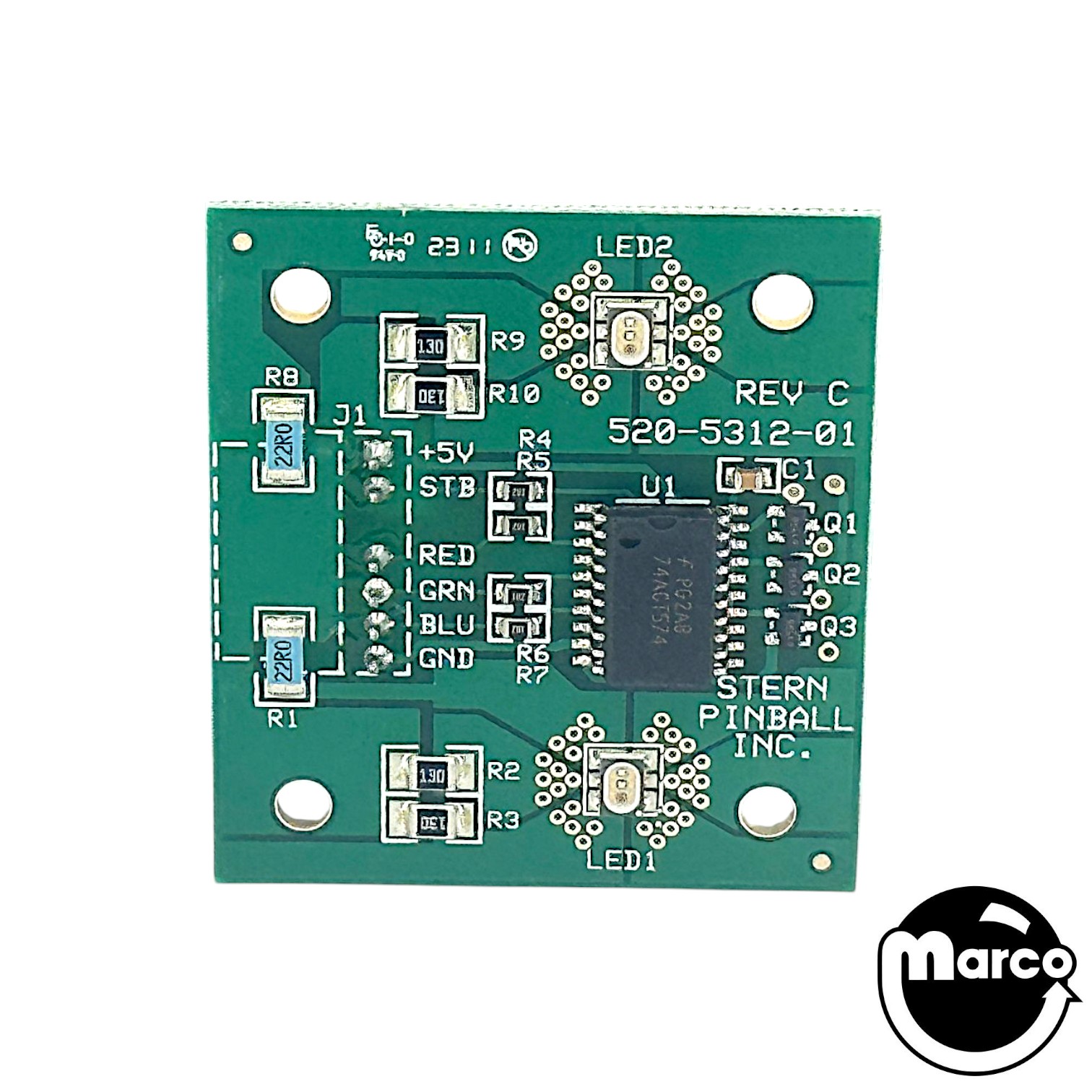 TRON (Stern) Dual Tri-Color LED Board