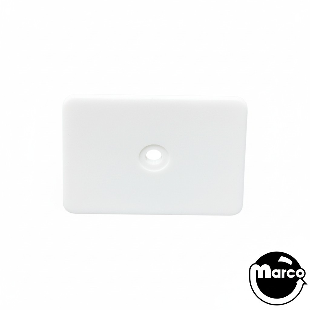 Target Face Rectangle 1-1/2 inch x 1 WHITE