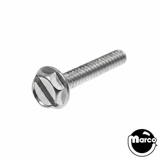 Machine Screw 6-32 x 3/4 inch sl-hwh-serr