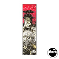 WALKING DEAD PRO (Stern) Cabinet head decal left