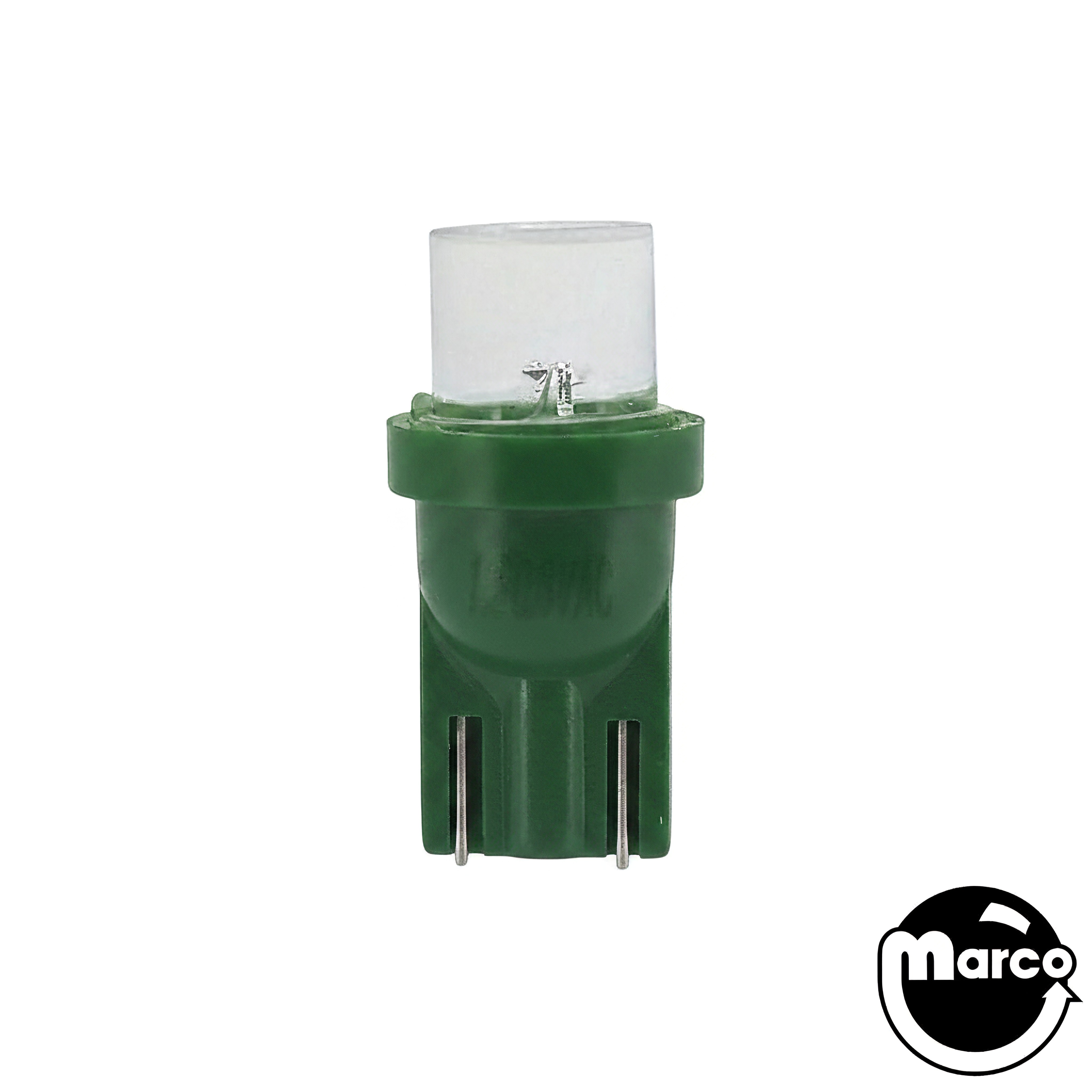 GREEN NON-GHOSTING WEDGE BASE LED (Stern)