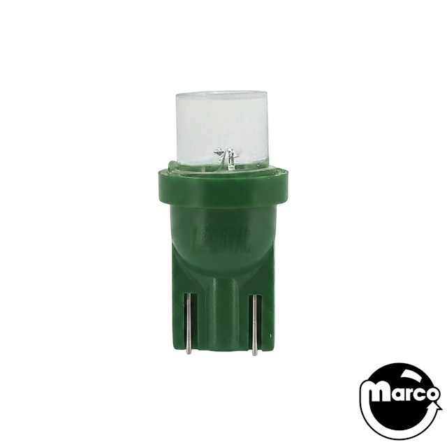 GREEN NON-GHOSTING WEDGE BASE LED (Stern)