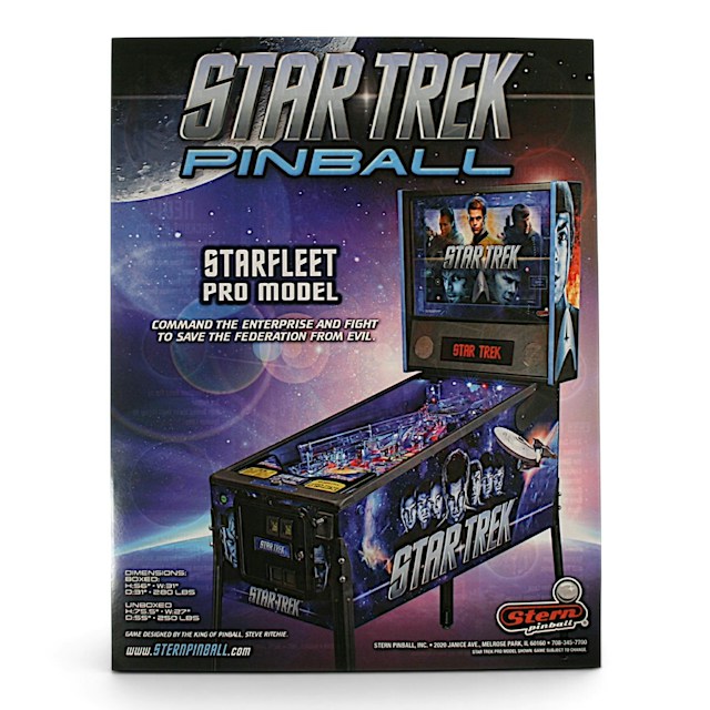 STAR TREK PRO (Stern) Flyer