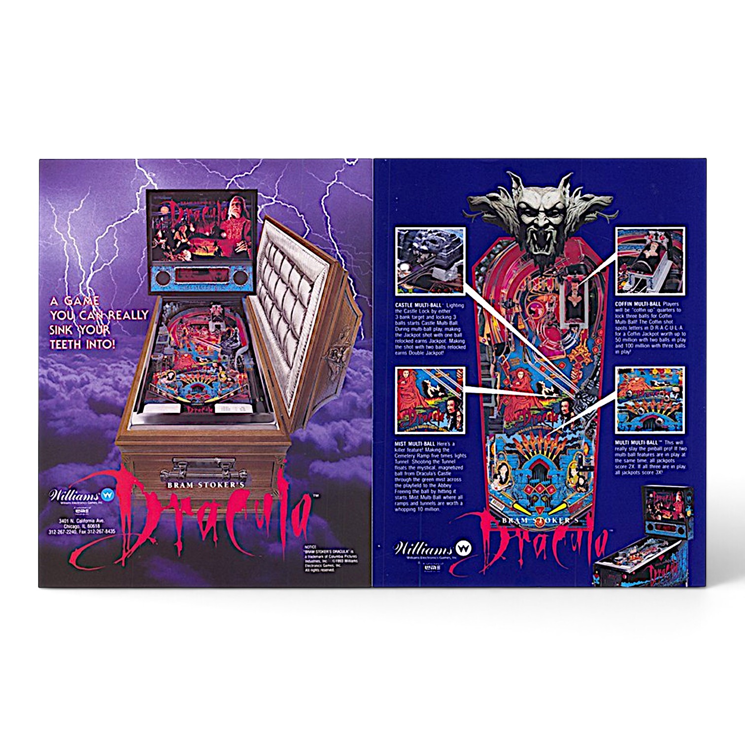DRACULA (Williams) Flyer