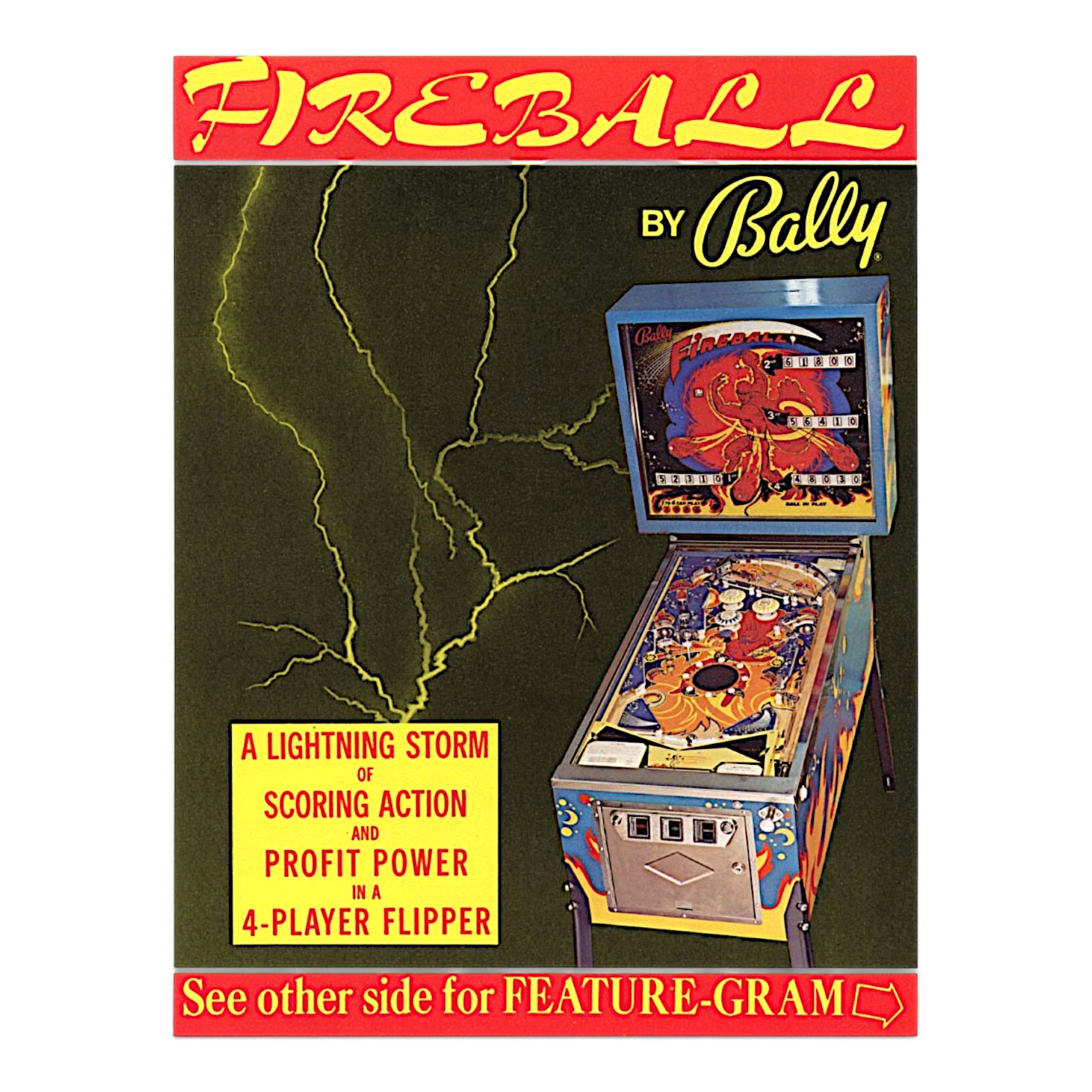 FIREBALL (Bally) Flyer