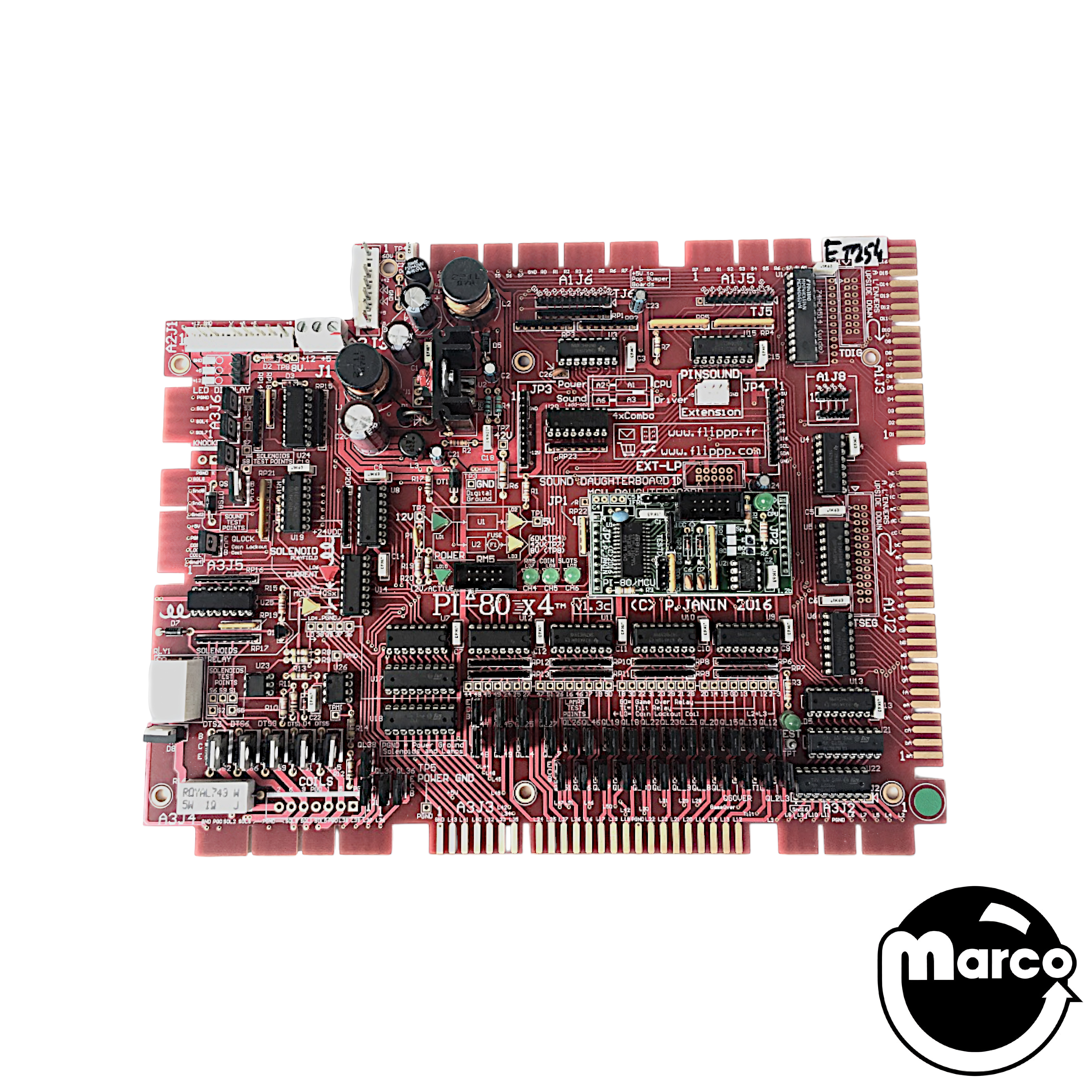 FLIPPP-PI-80X4-80 - Computer platform Gottlieb System 80 - Marco