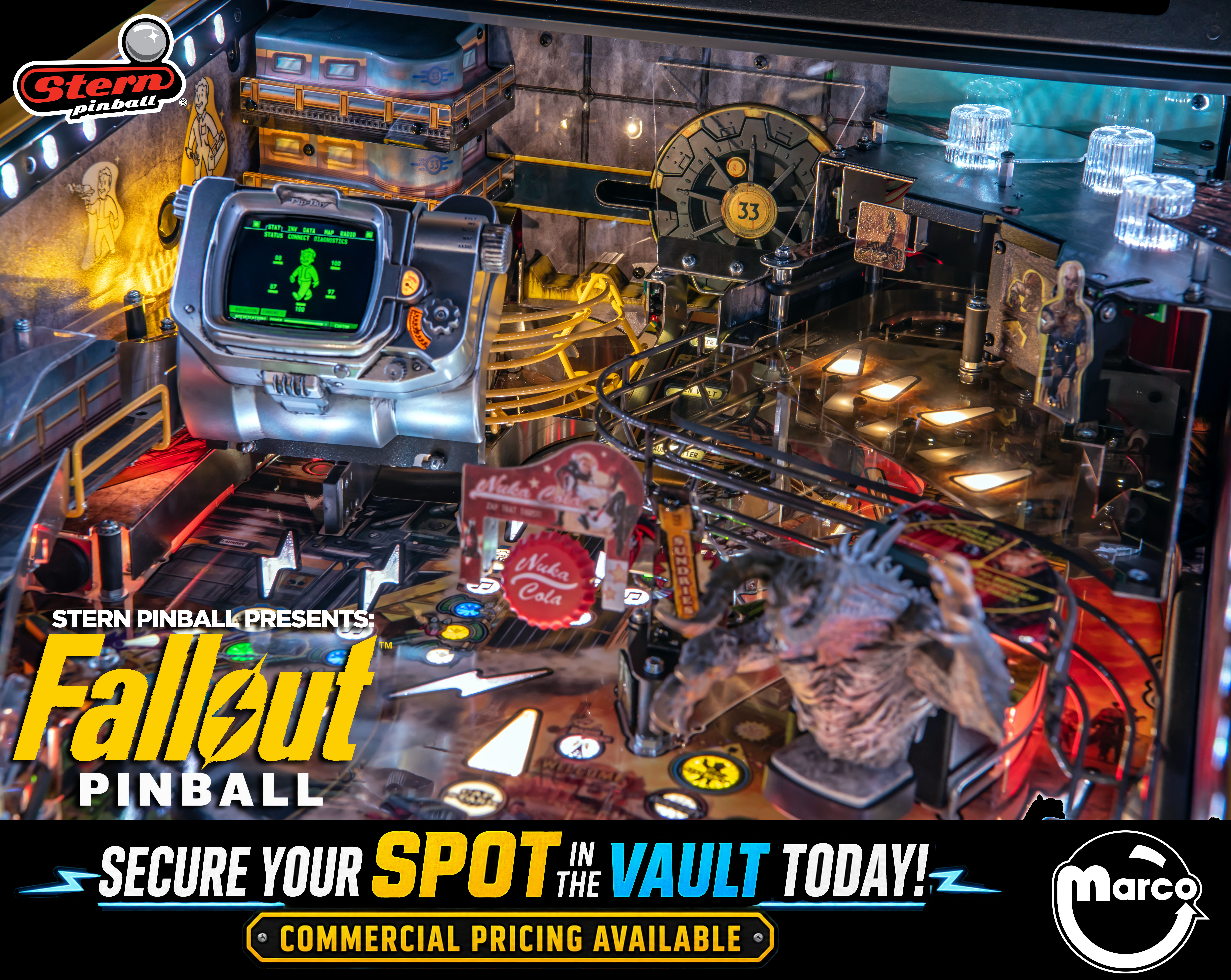 FALLOUT PREMIUM (Stern) Pinball Machine