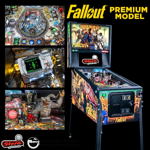 FALLOUT PREMIUM (Stern) Pinball Machine
