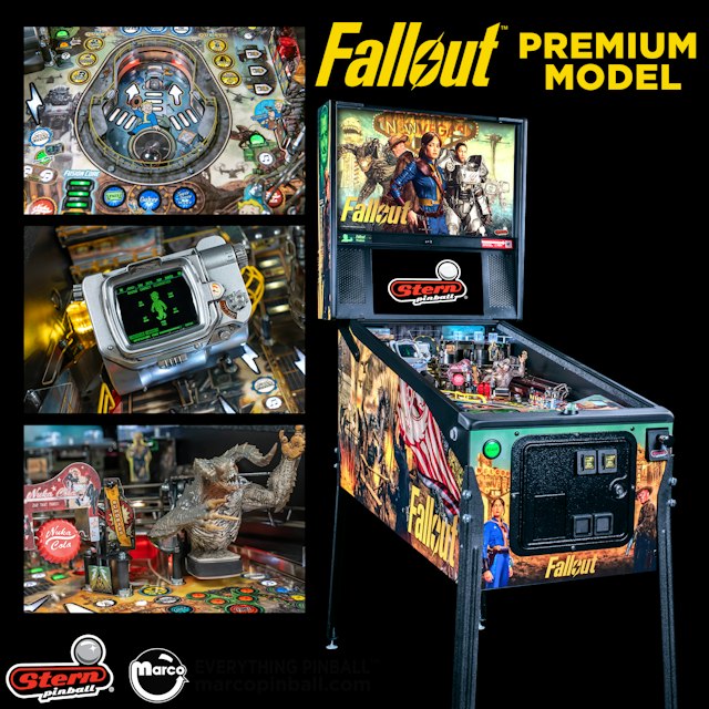 FALLOUT PREMIUM (Stern) Pinball Machine