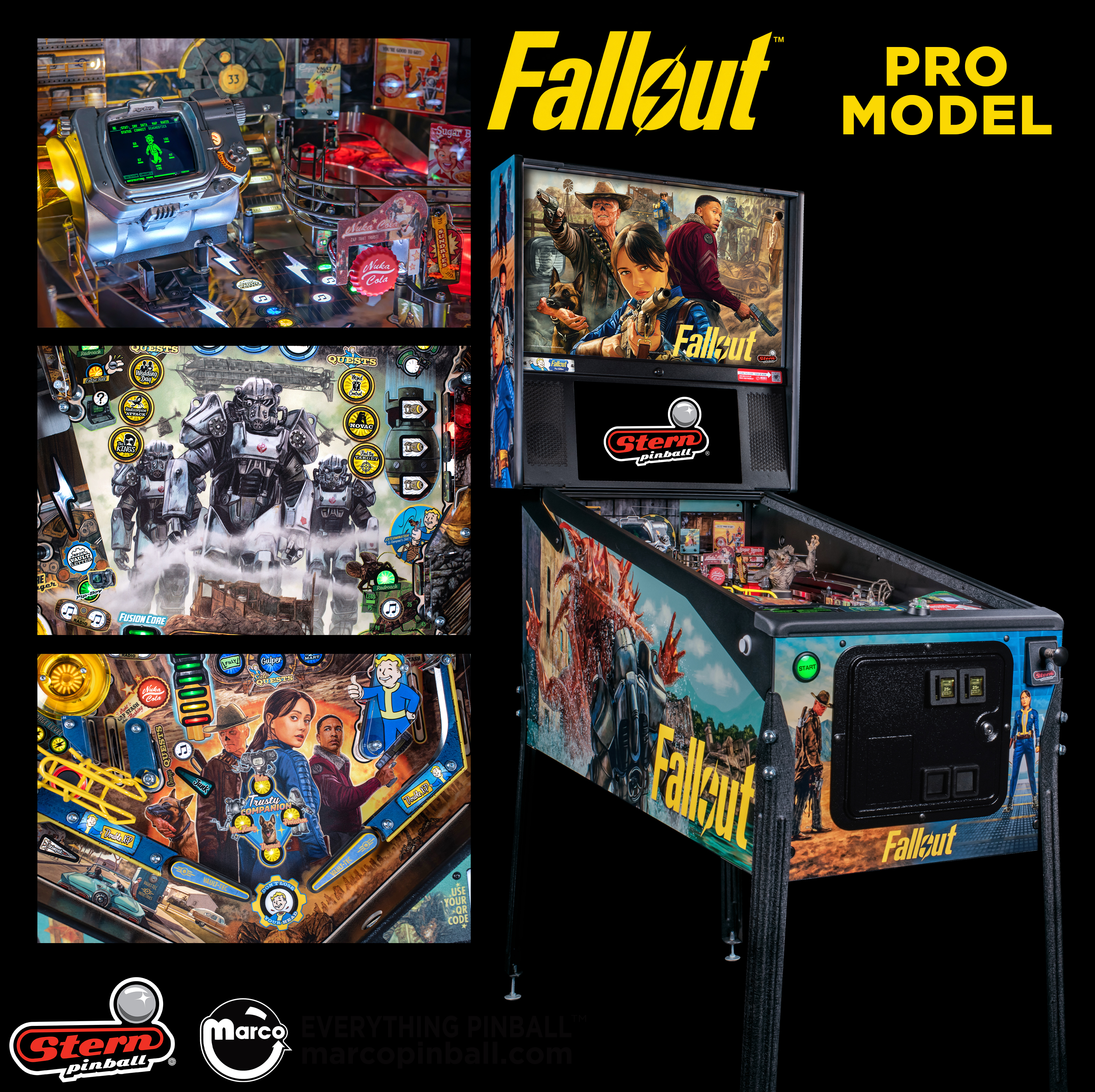 FALLOUT PRO (Stern) Pinball Machine