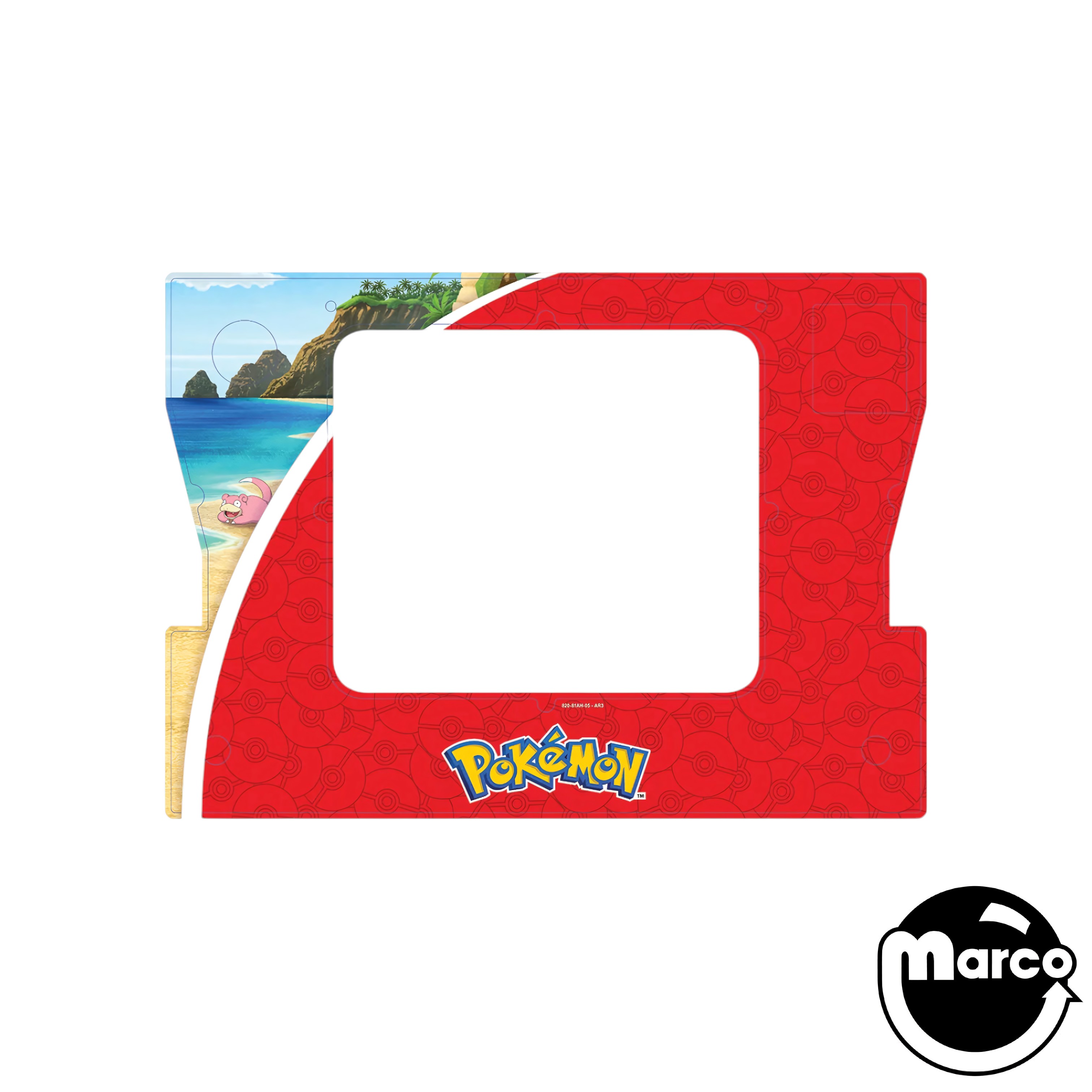 POKEMON PREM (Stern) Front Cabinet Decal