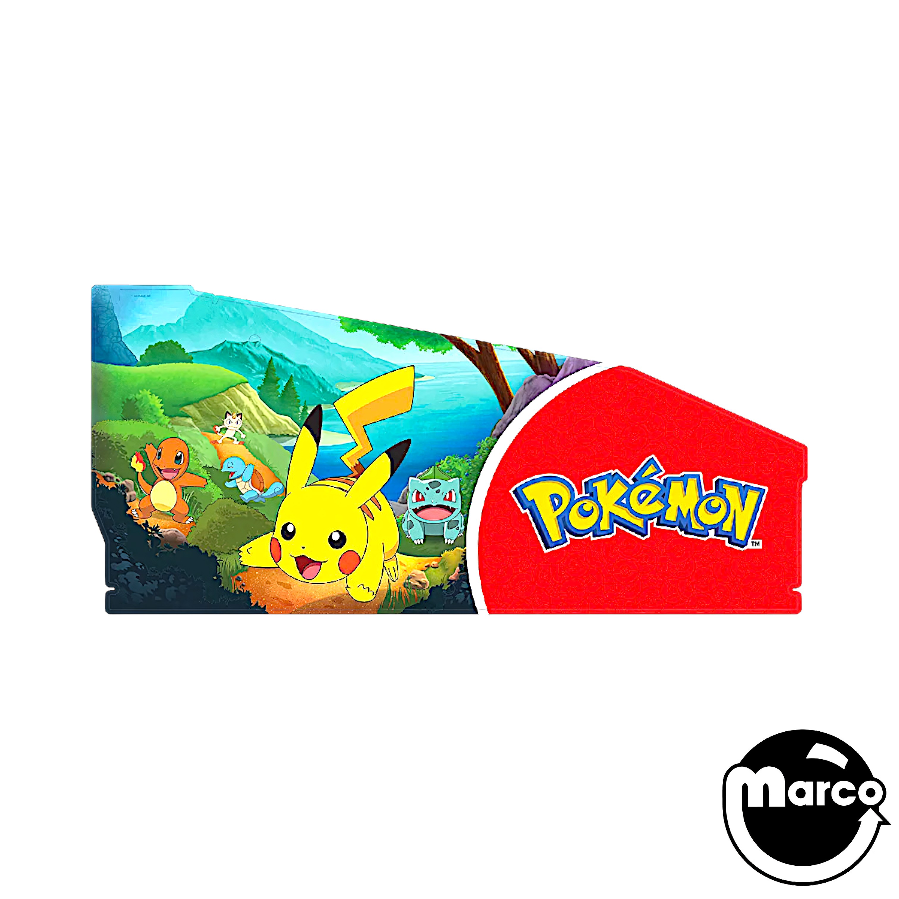 POKEMON PREMIUM (Stern) Left Cabinet Decal