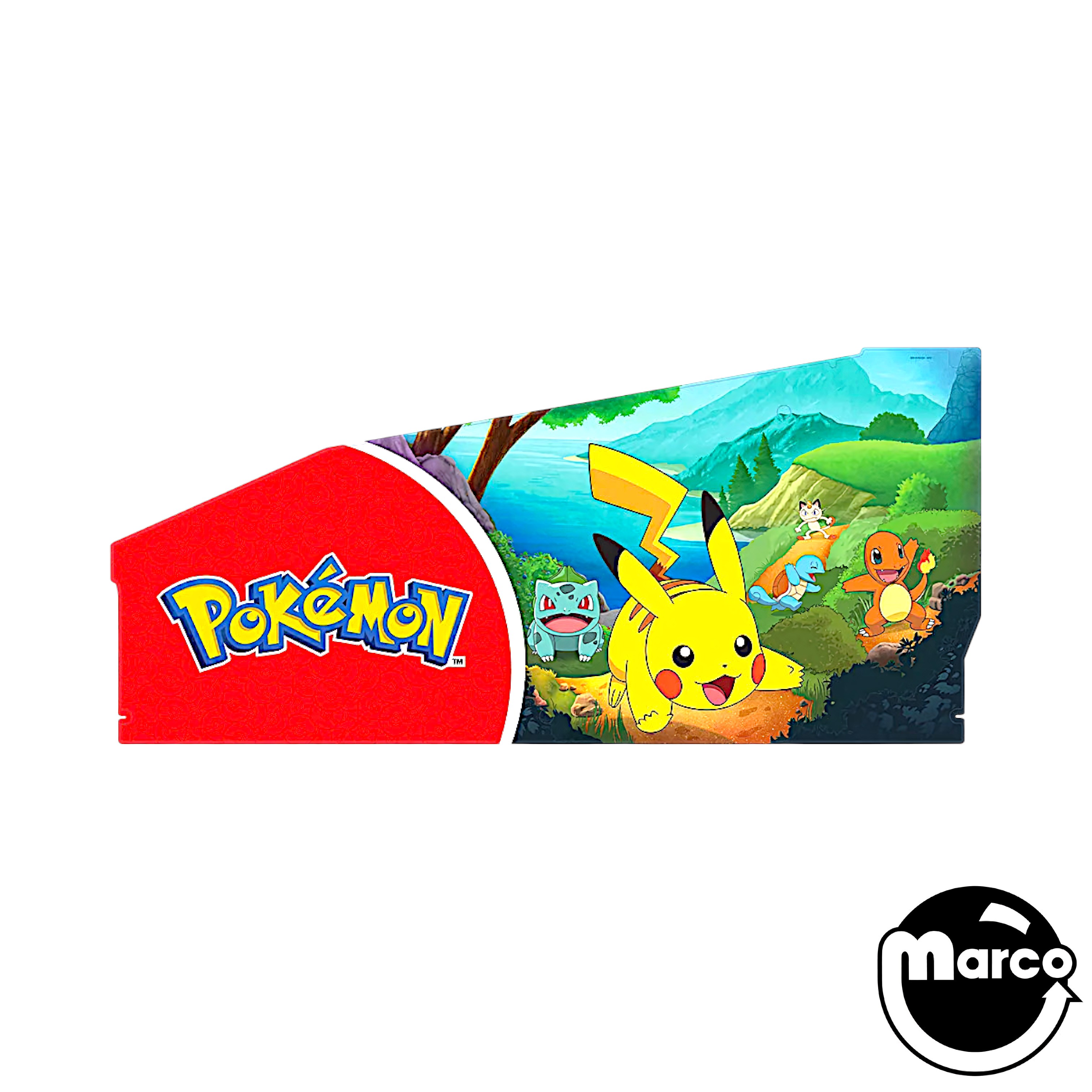 POKEMON PREMIUM (Stern) Right Cabinet Decal