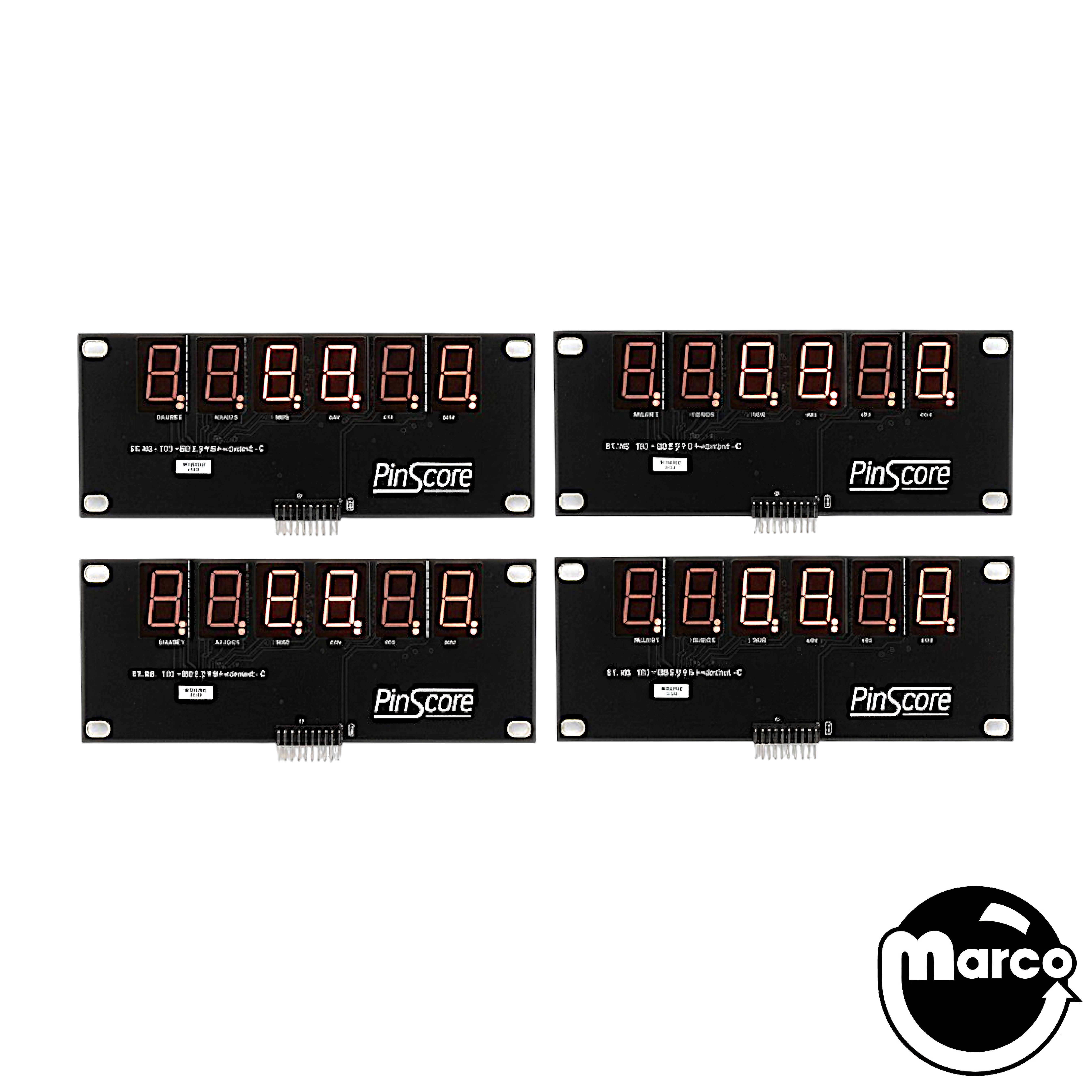 PINSCORE Display System Set Williams 3/4/6