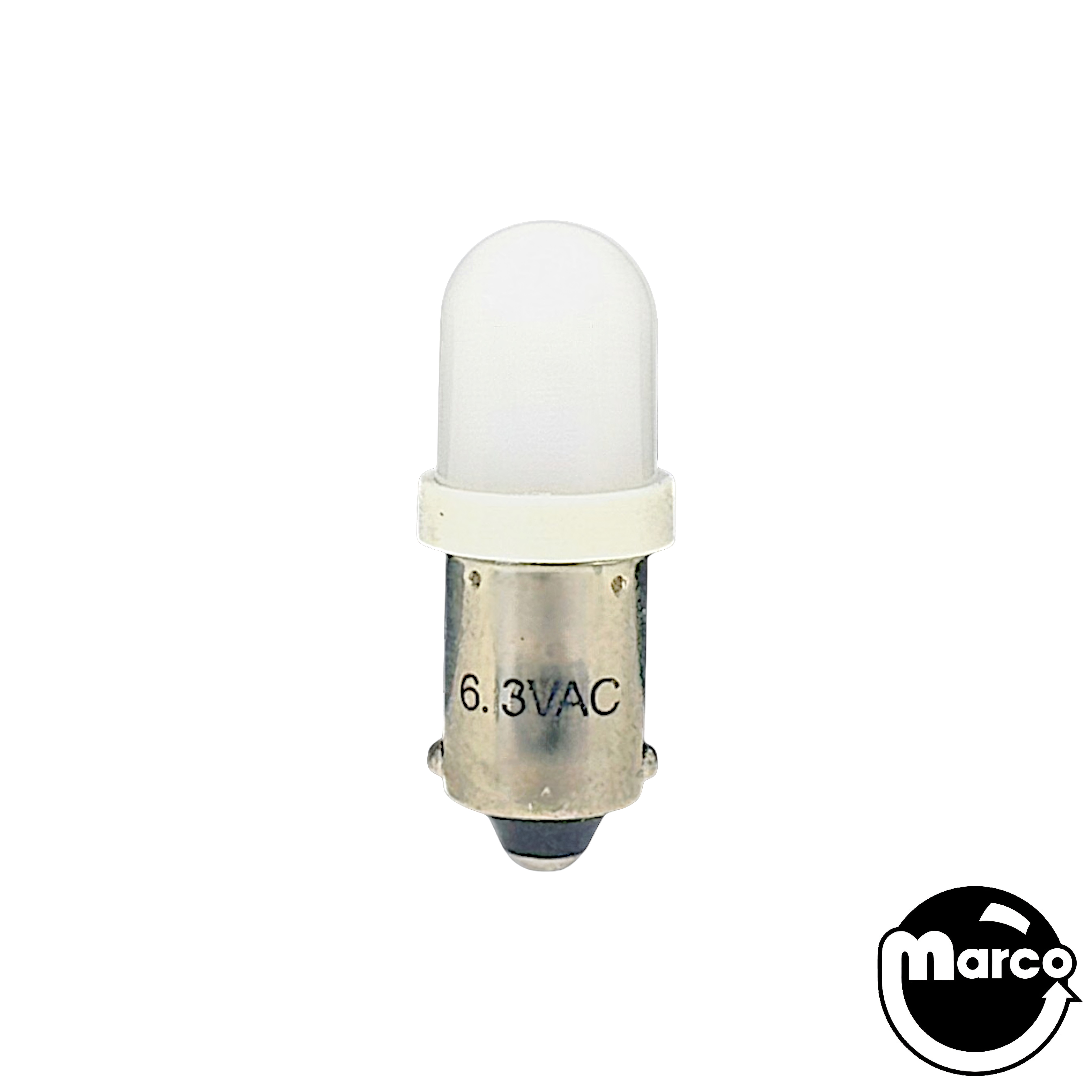 Warm White Frosted ECONOMY LED bayonet base 44/47
