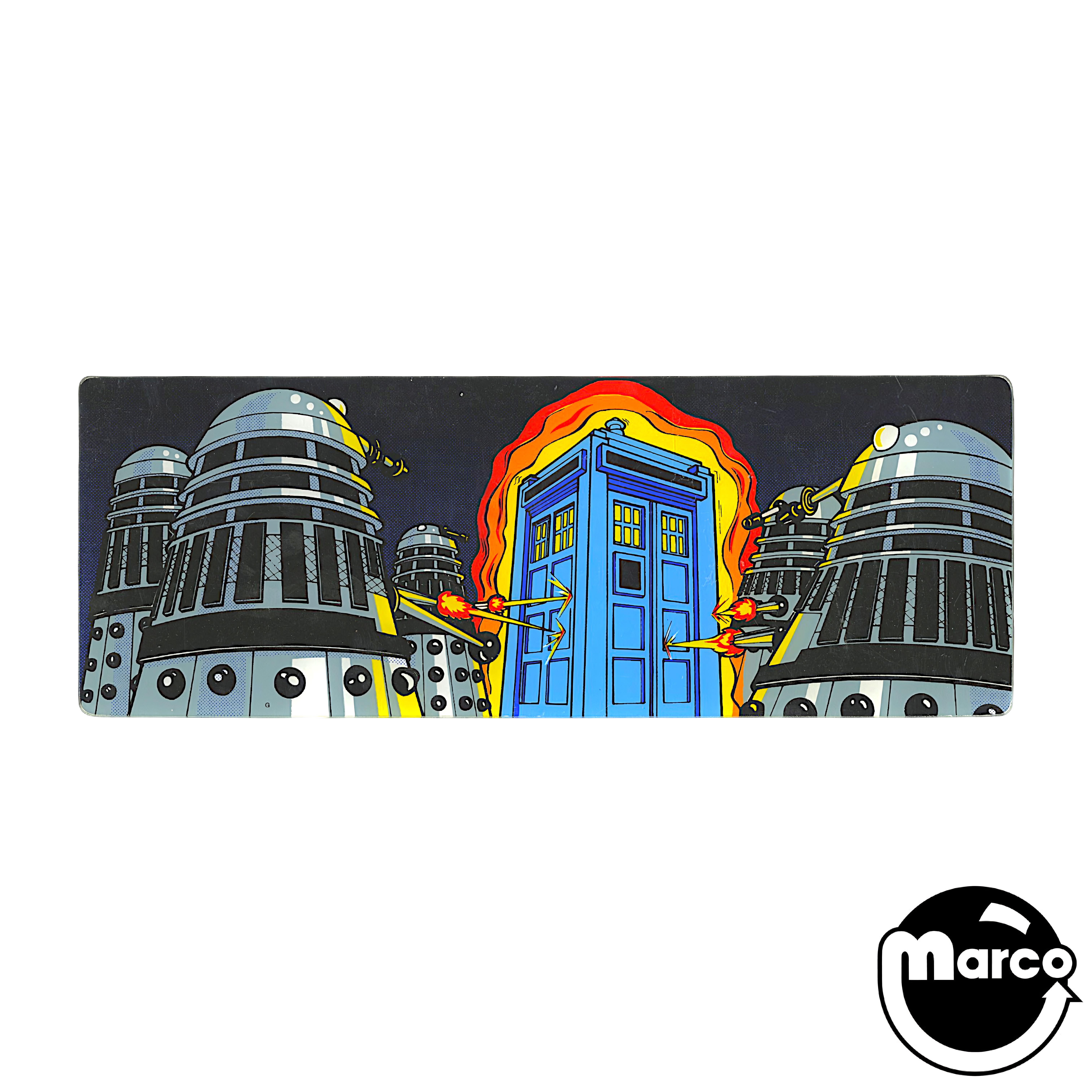 DR WHO (Bally) Backboard Playfield Plastic