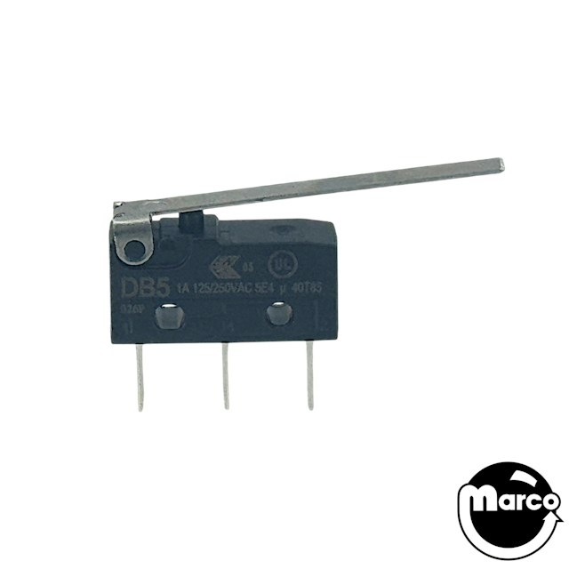 Subminiature switch & lever actuator 1.25 inch