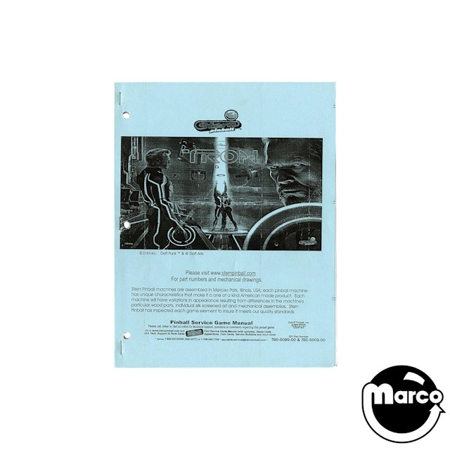 TRON (Stern) Manual