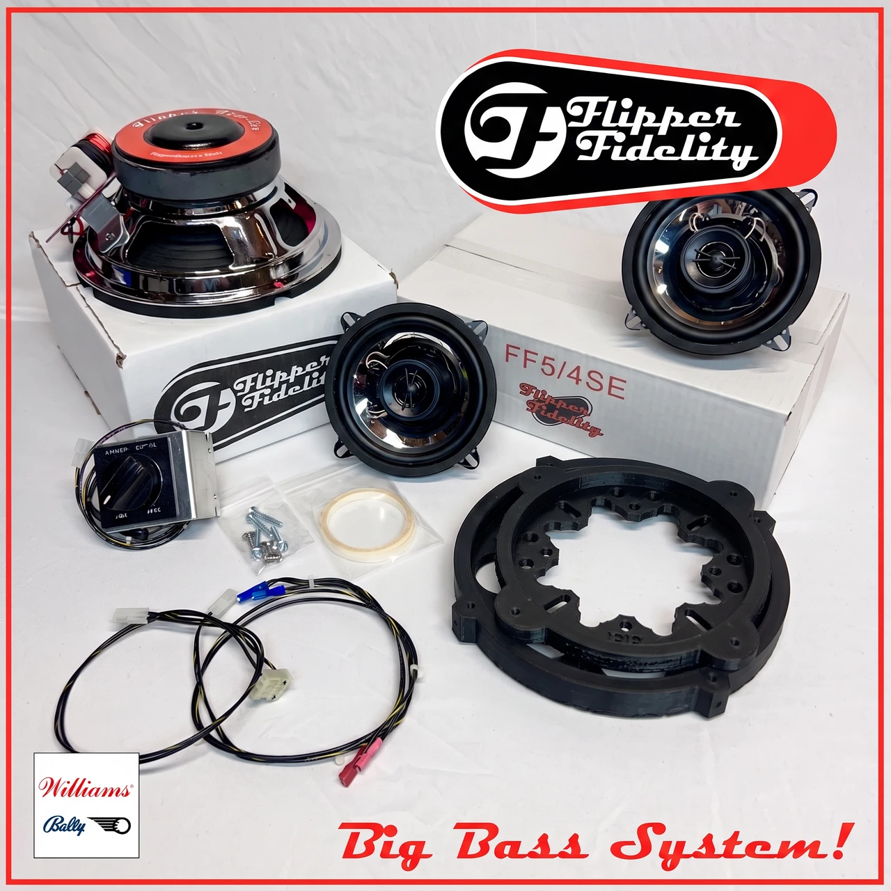 Flipper Fidelity - Williams/Bally WPC93/DCS Speaker Kit