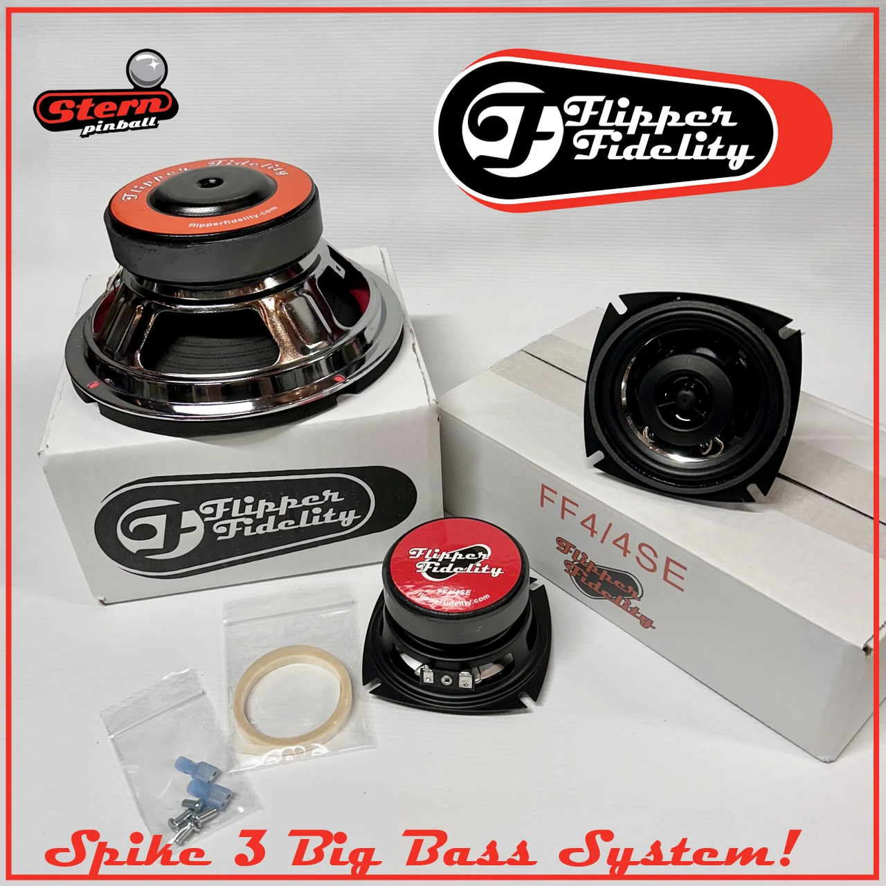 Stern Spike 3 Complete Speaker System Upgrade Kit