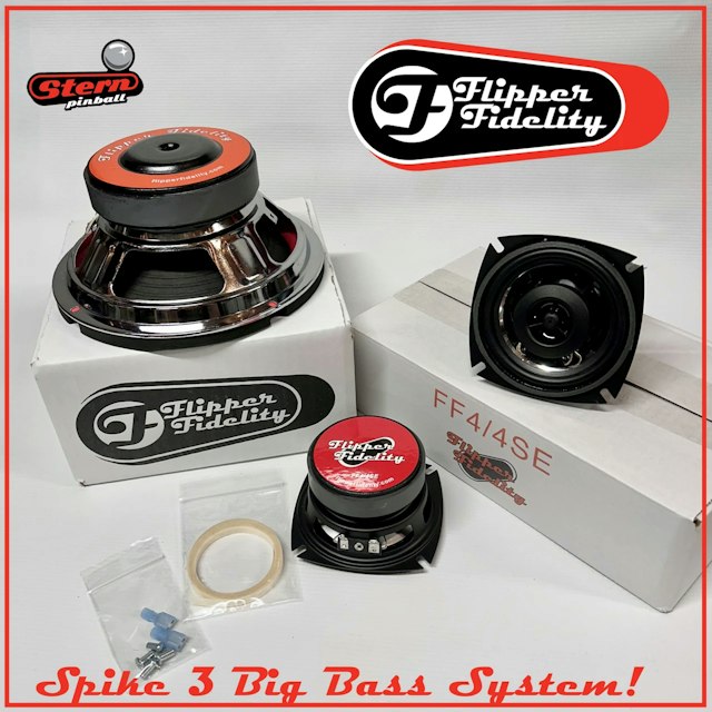 Stern Spike 3 Complete Speaker System Upgrade Kit