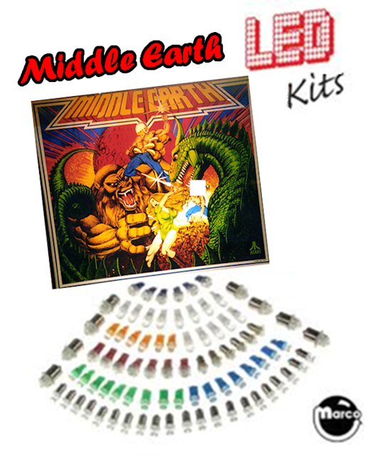 MIDDLE EARTH (Atari) LED Kit