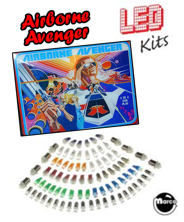AIRBORNE AVENGER (Atari) LED Kit